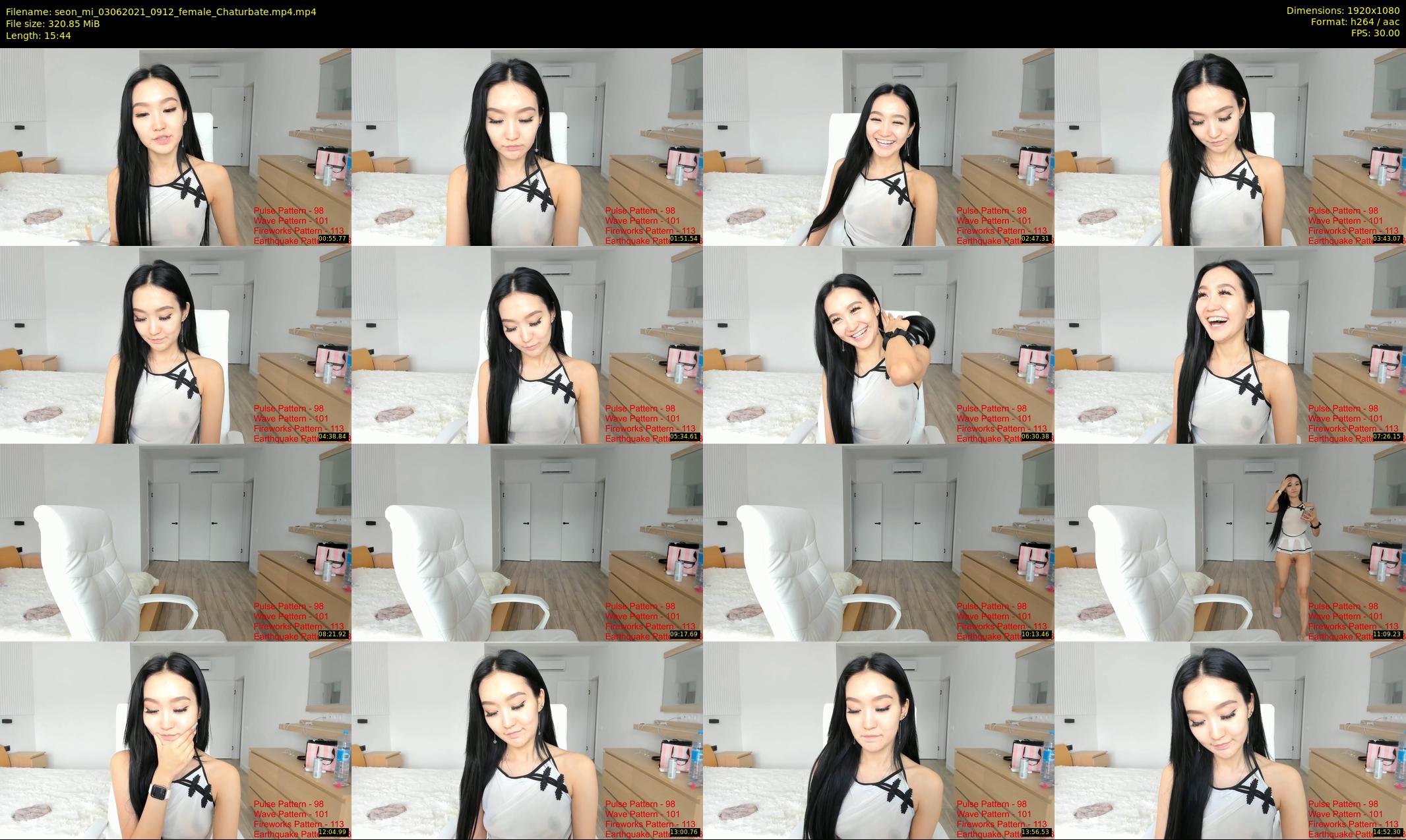 seon_mi — 16 minute Chaturbate female cam show recording, 1080p, Jun 3, 2021