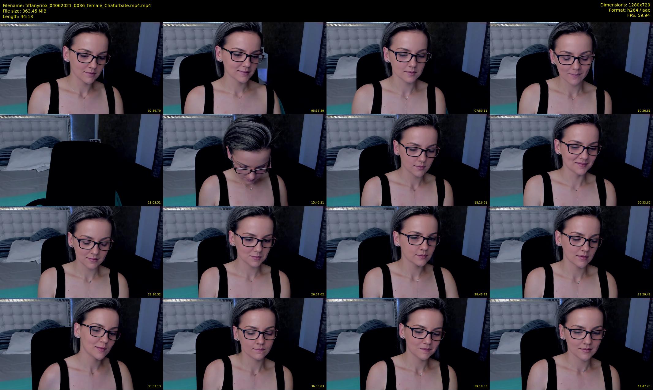 tiffanyriox — 45 minute Chaturbate female cam show recording, 720p, Jun 4, 2021
