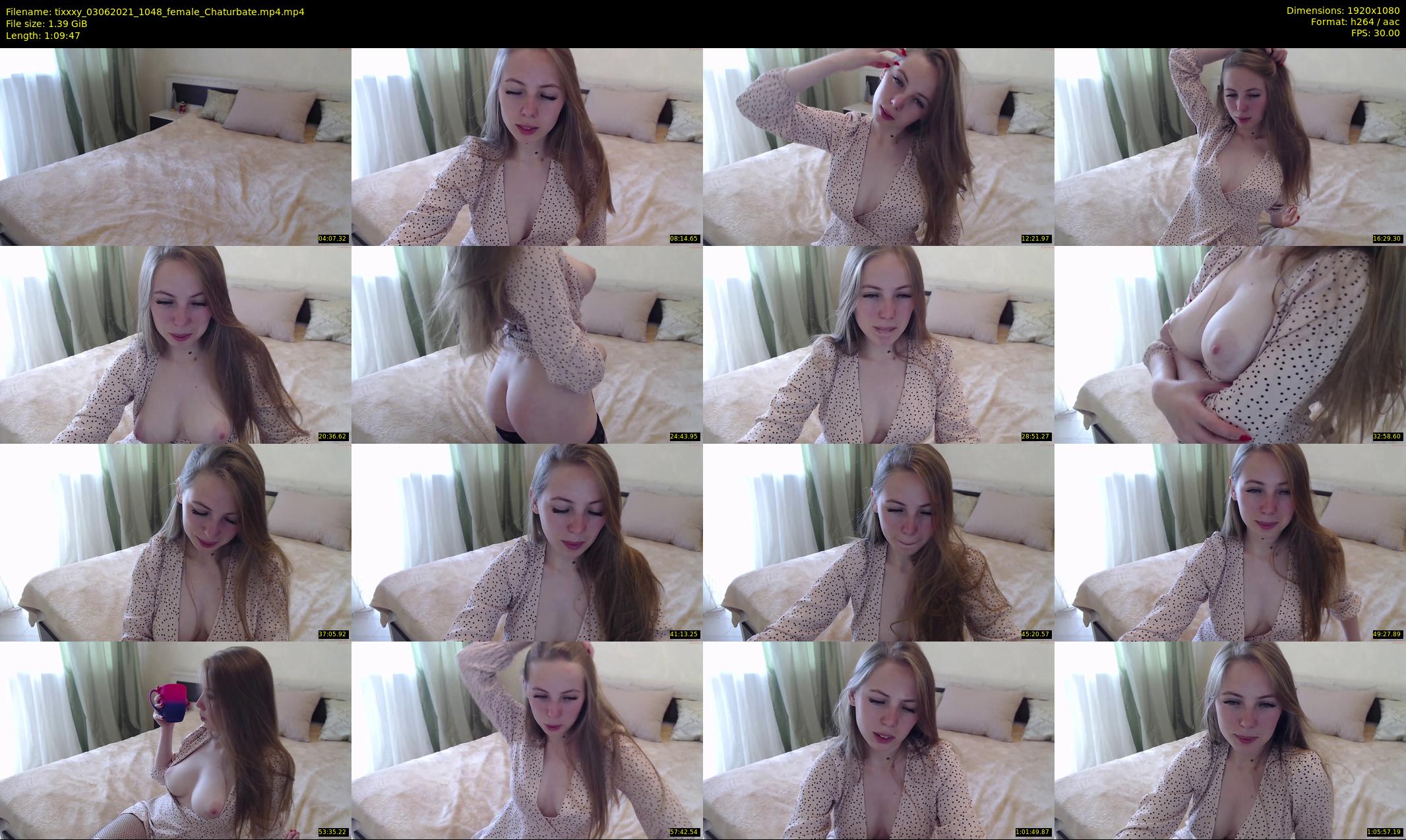 tixxxy — 70 minute Chaturbate female cam show recording, 1080p, Jun 3, 2021