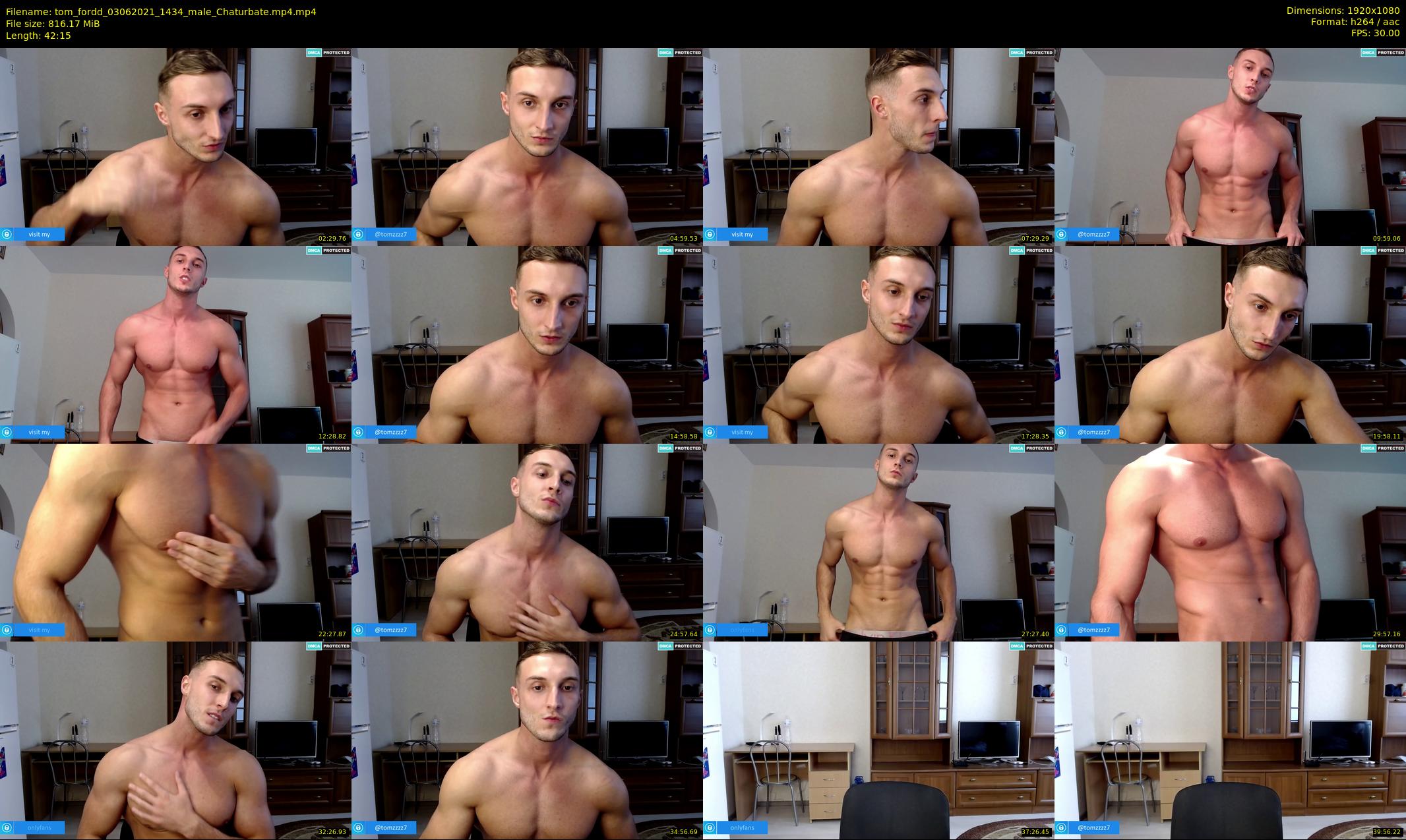 tom_fordd — 43 minute Chaturbate male cam show recording, 1080p, Jun 3, 2021