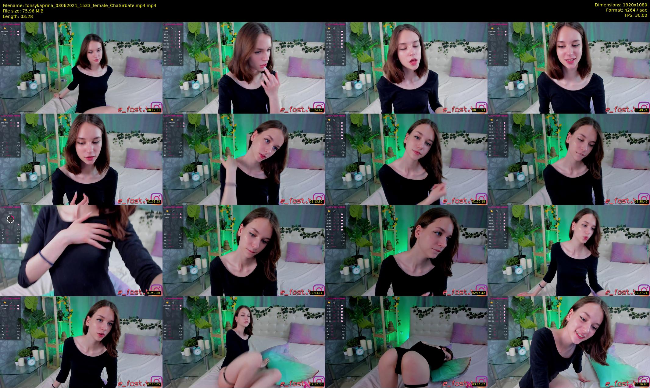 tonsykaprina — 4 minute Chaturbate couple cam show recording, 1080p, Jun 3, 2021