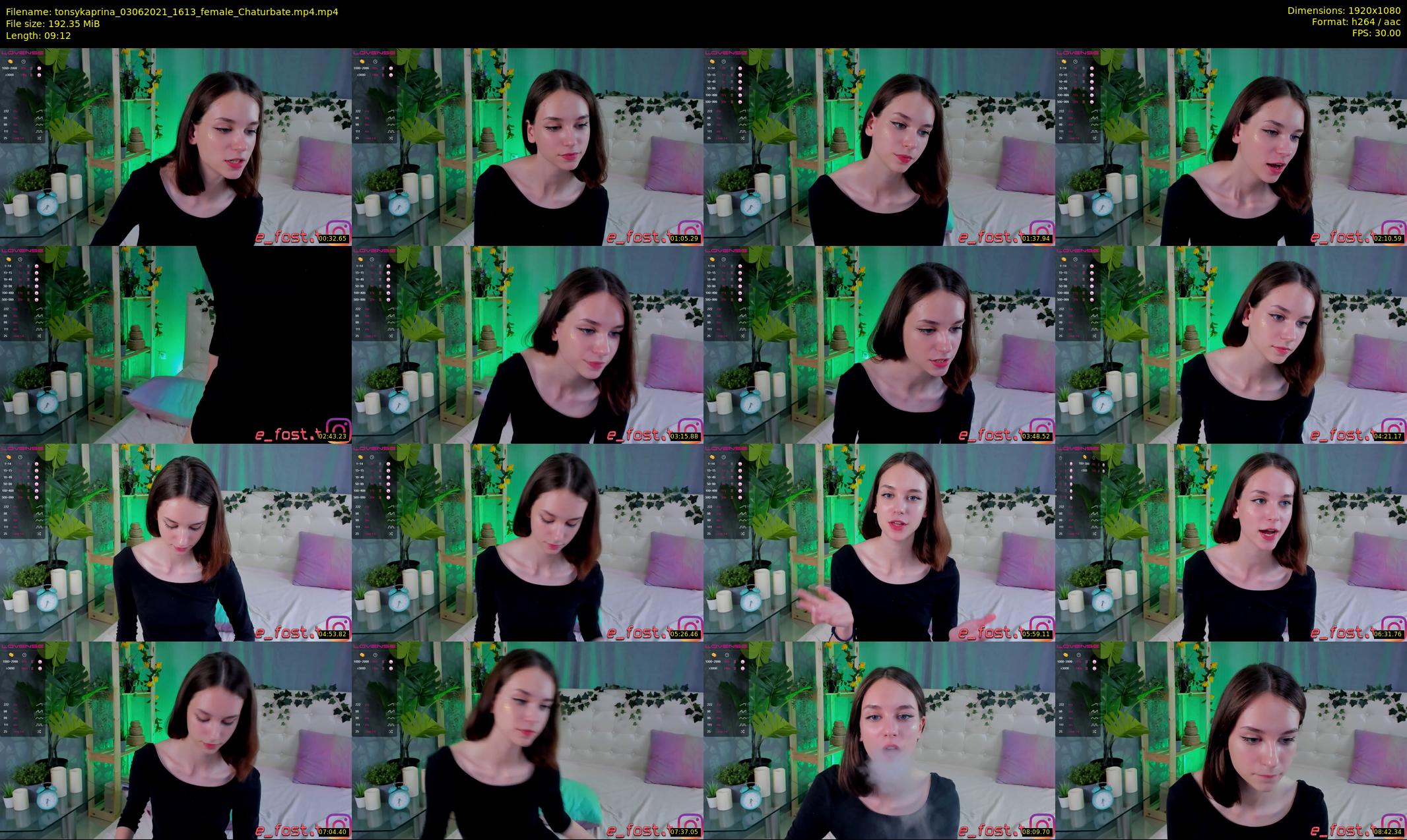 tonsykaprina — 10 minute Chaturbate couple cam show recording, 1080p, Jun 3, 2021