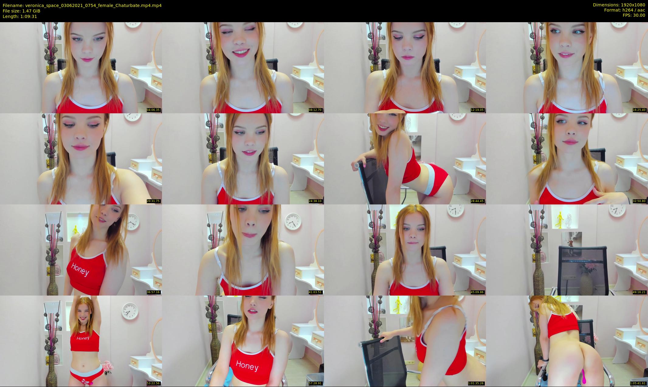 veronica_space — 70 minute Chaturbate female cam show recording, 1080p, Jun 3, 2021