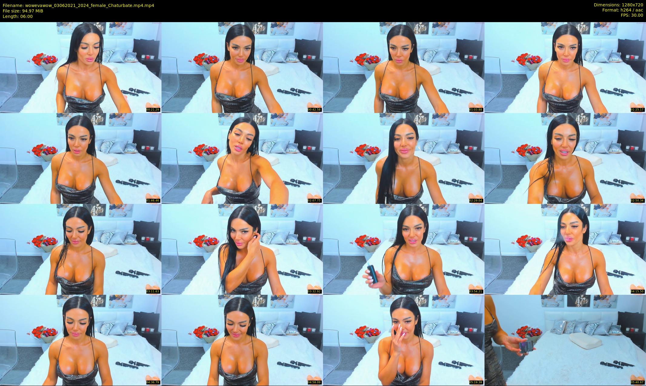 wowevawow — 6 minute Chaturbate female cam show recording, 720p, Jun 3, 2021