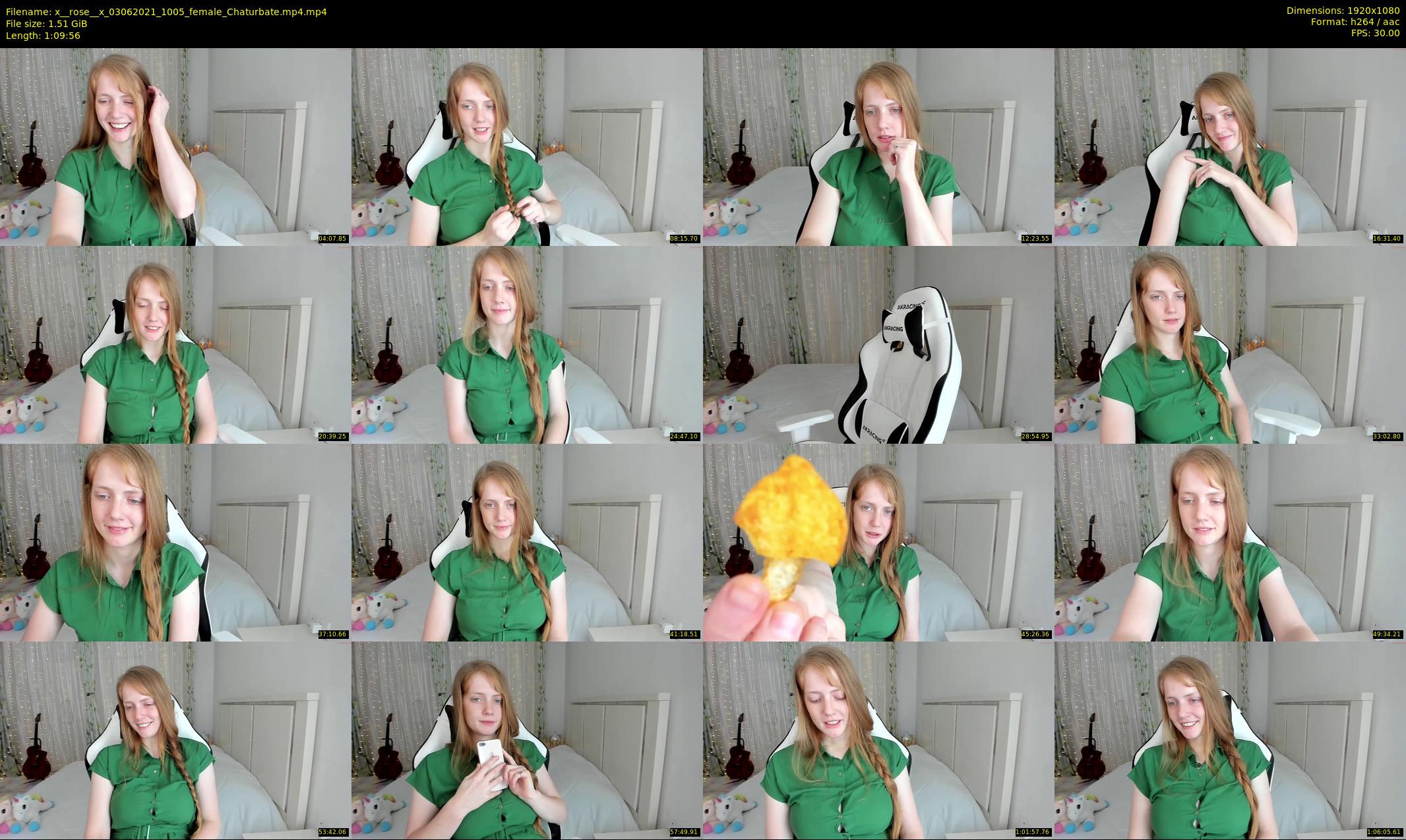 x__rose__x — 70 minute Chaturbate female cam show recording, 1080p, Jun 3, 2021