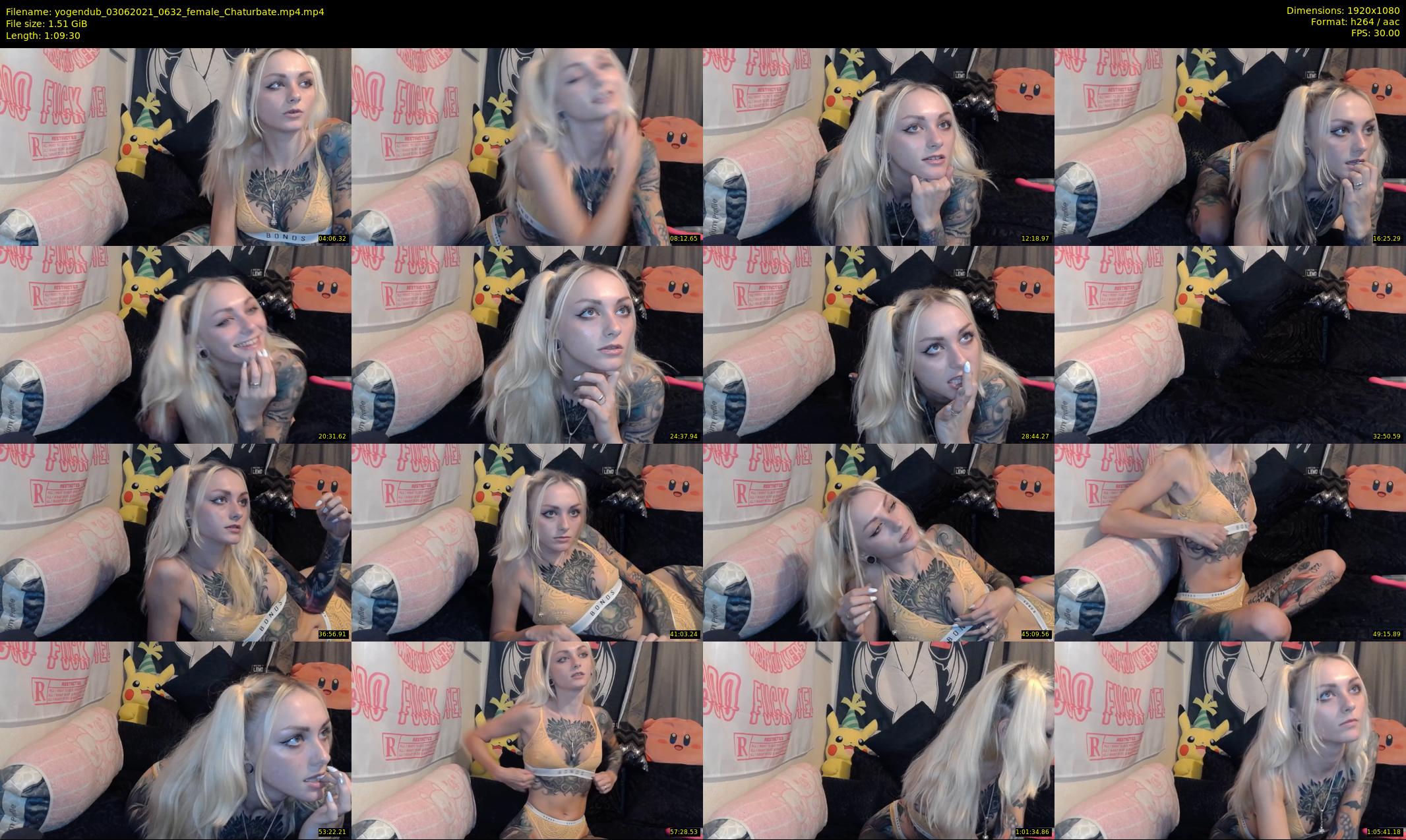 yogendub — 70 minute Chaturbate female cam show recording, 1080p, Jun 3, 2021