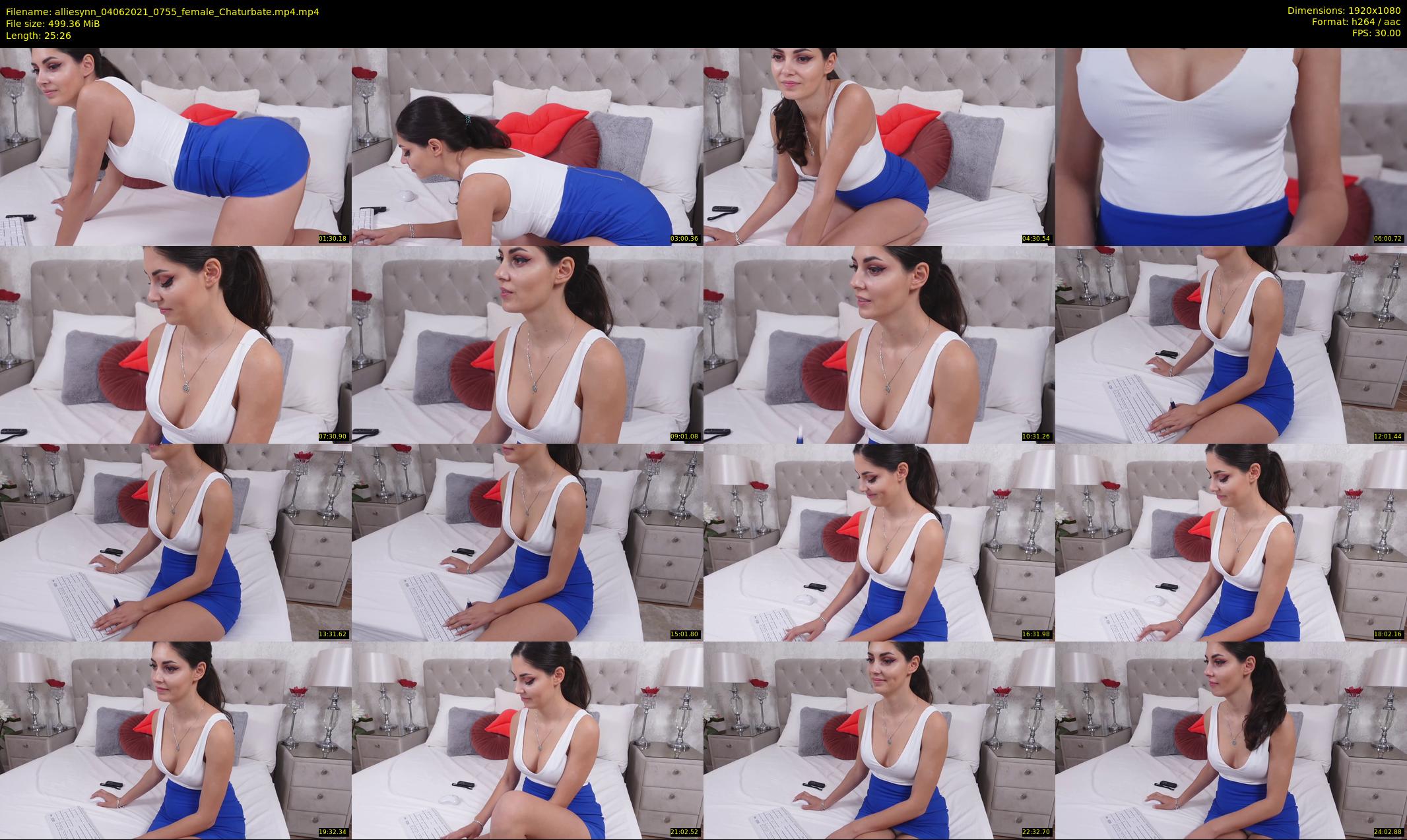 alliesynn — 26 minute Chaturbate female cam show recording, 1080p, Jun 4, 2021