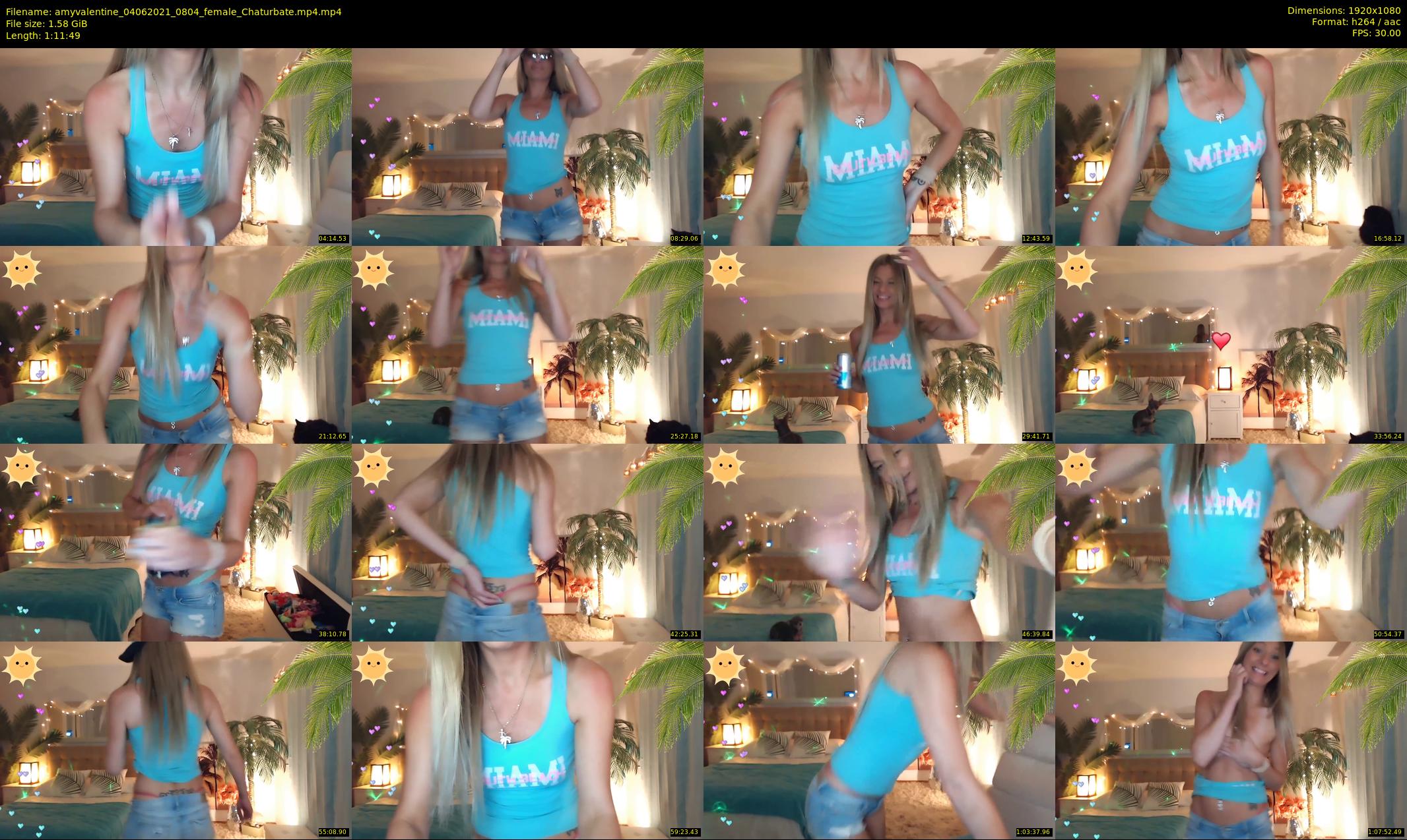amyvalentine — 72 minute Chaturbate female cam show recording, 1080p, Jun 4, 2021