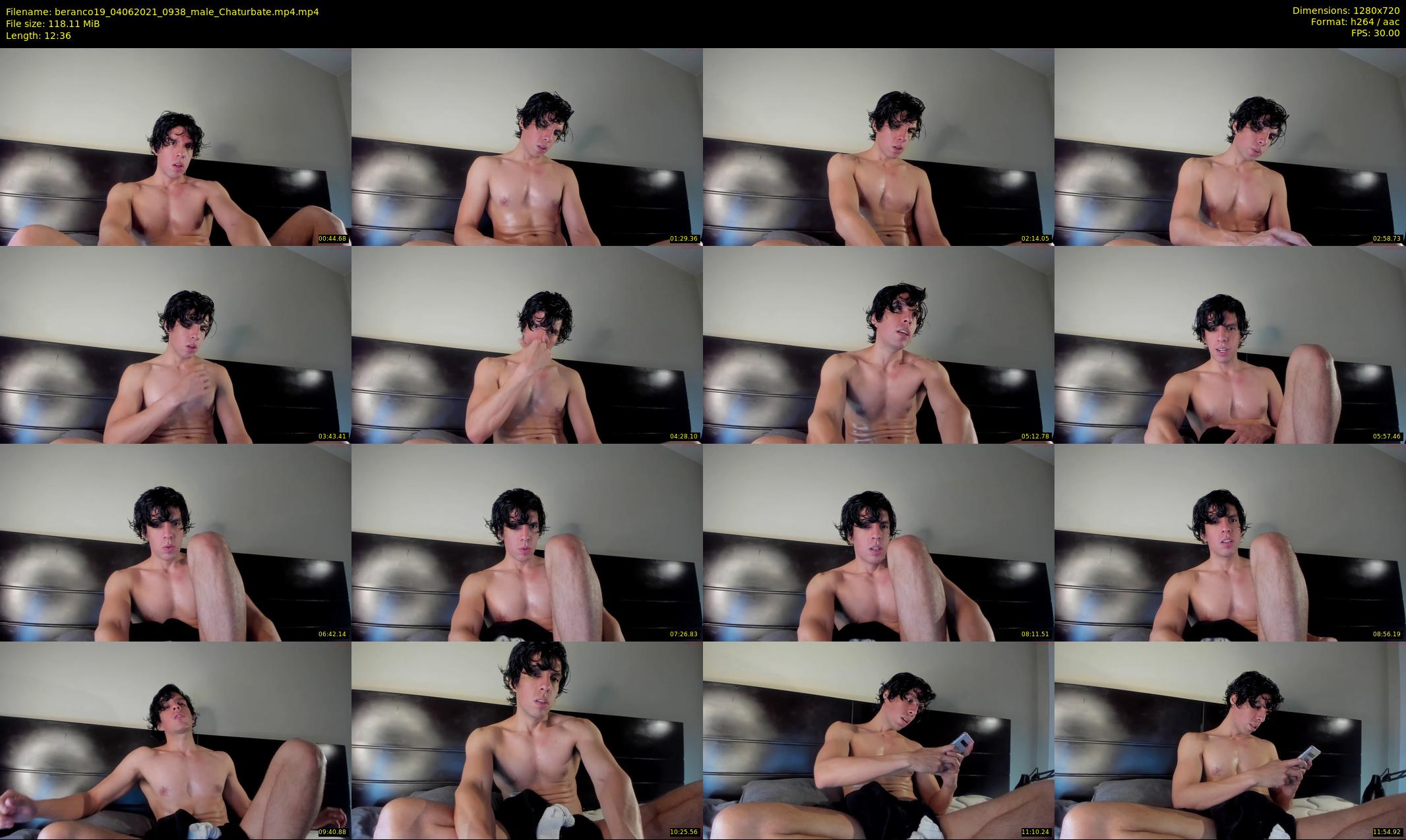beranco19 — 13 minute Chaturbate male cam show recording, 720p, Jun 4, 2021