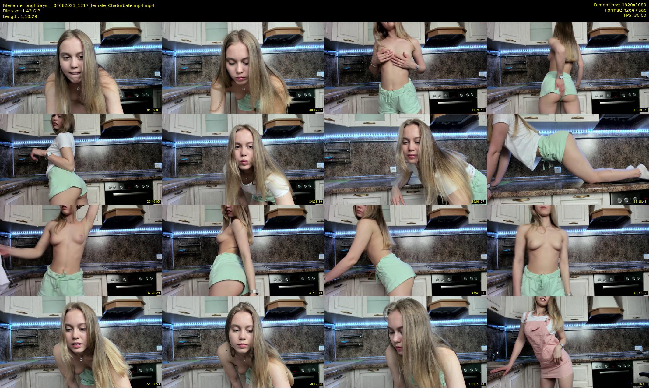 brightrays__ — 71 minute Chaturbate female cam show recording, 1080p, Jun 4, 2021
