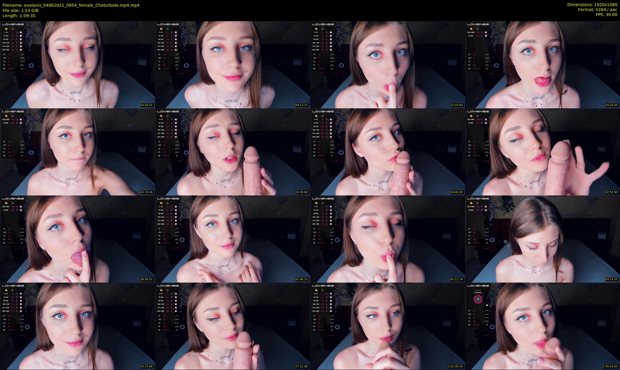 evalanis — 70 minute Chaturbate couple cam show recording, 1080p, Jun 4, 2021