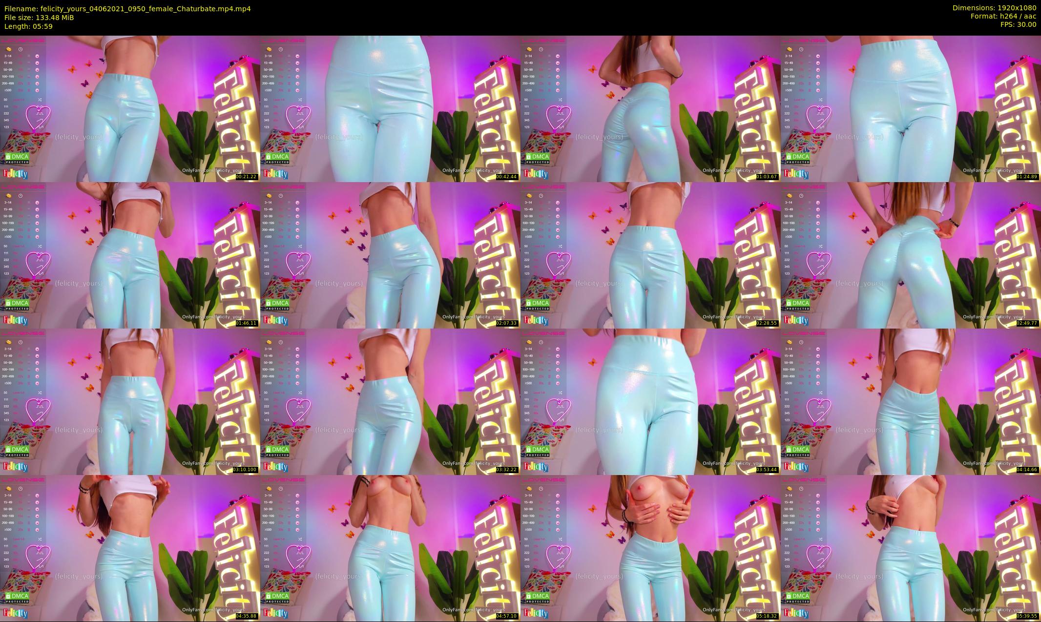 felicity_yours — 6 minute Chaturbate female cam show recording, 1080p, Jun 4, 2021