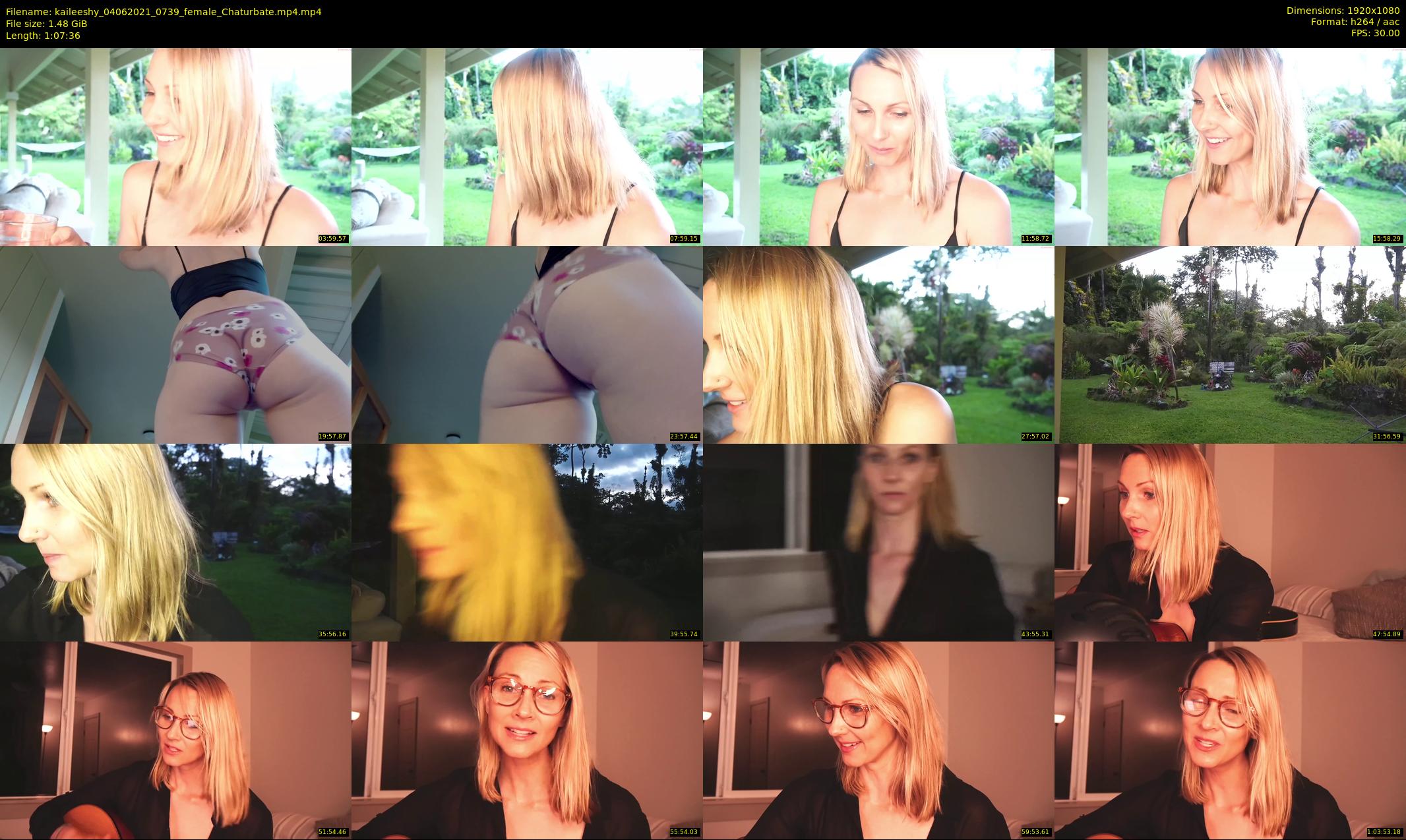 kaileeshy — 68 minute Chaturbate female cam show recording, 1080p, Jun 4, 2021