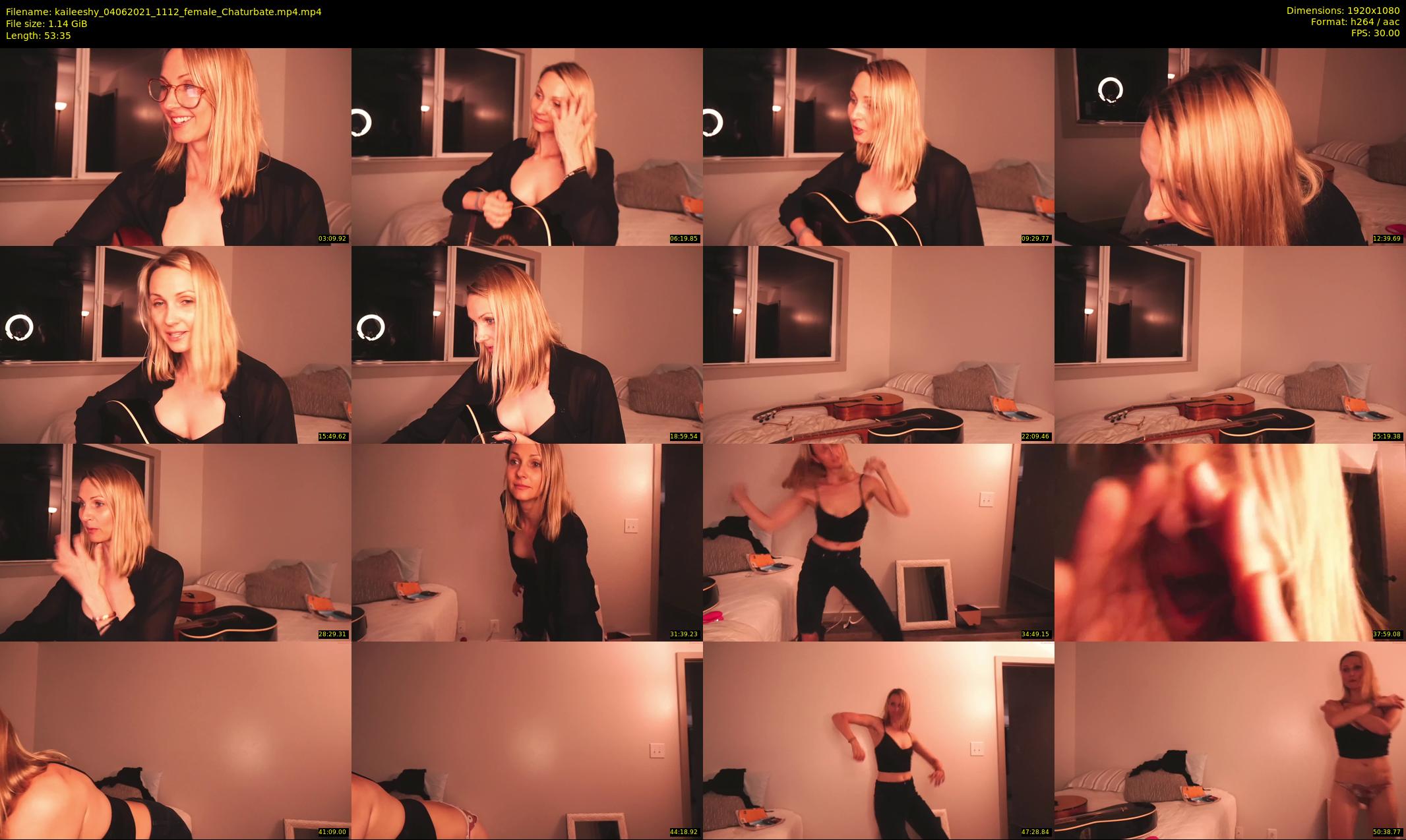 kaileeshy — 54 minute Chaturbate female cam show recording, 1080p, Jun 4, 2021
