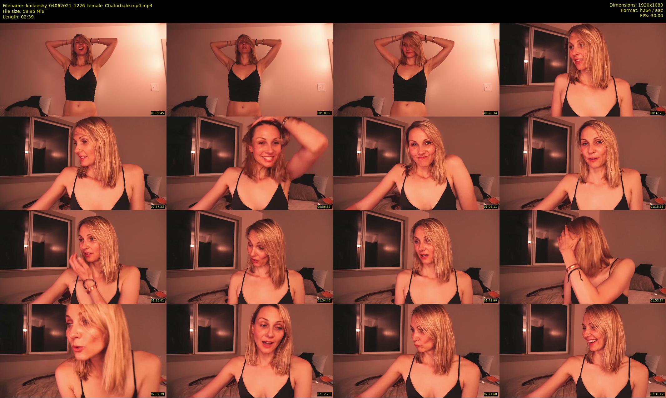 kaileeshy — 3 minute Chaturbate female cam show recording, 1080p, Jun 4, 2021