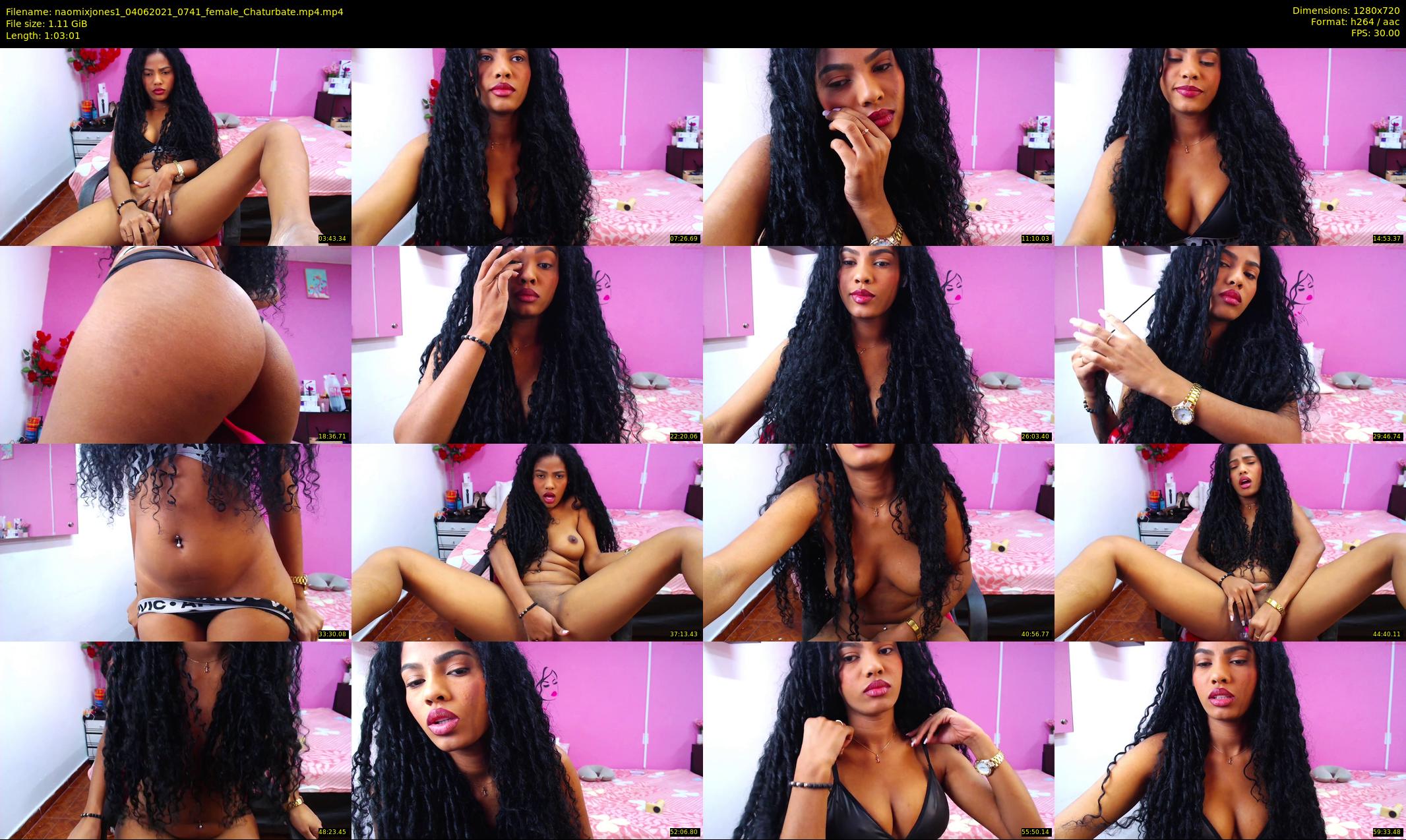 naomixjones1 — 64 minute Chaturbate female cam show recording, 720p, Jun 4, 2021