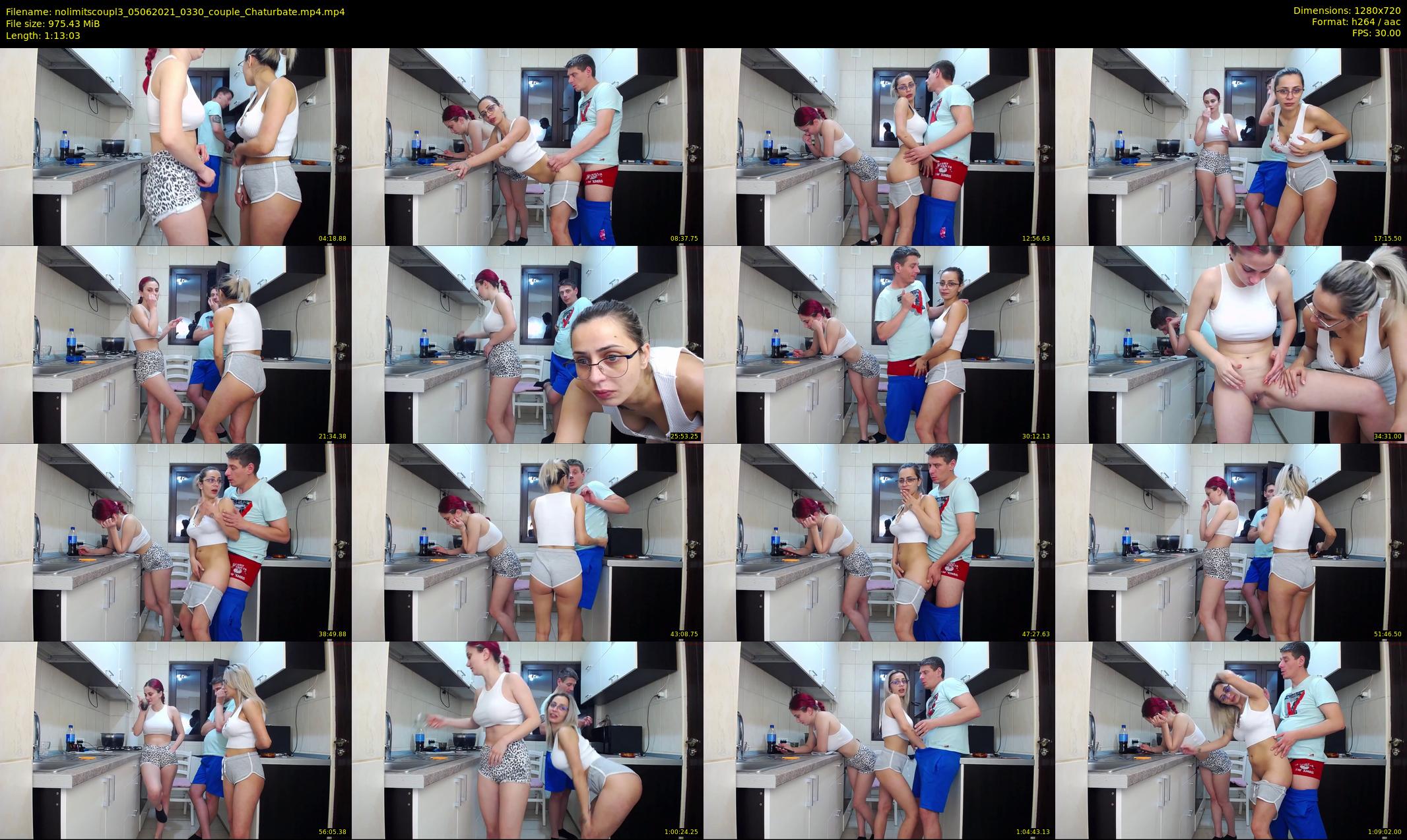 nolimitscoupl3 — 74 minute Chaturbate couple cam show recording, 720p, Jun 5, 2021