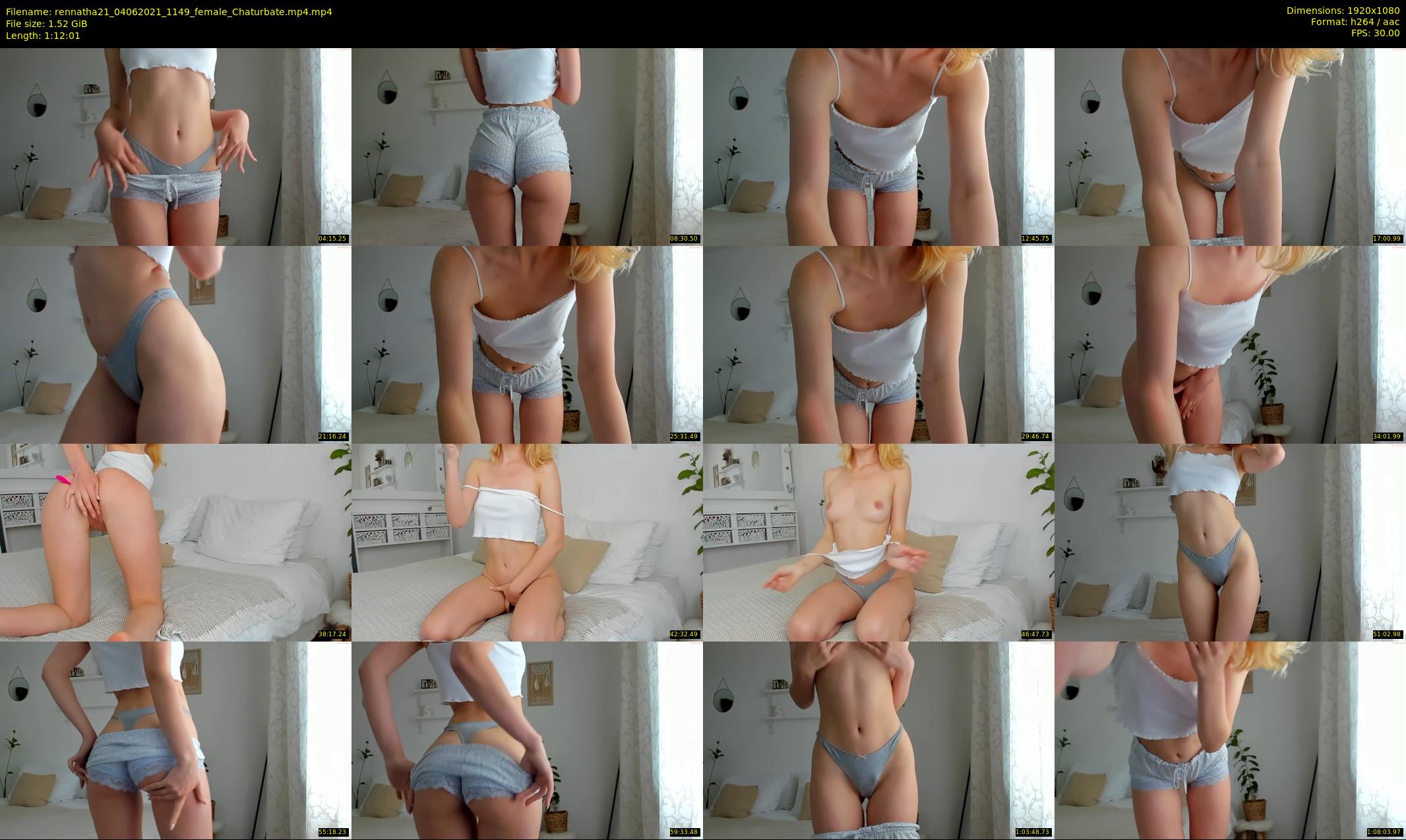 rennatha21 — 73 minute Chaturbate female cam show recording, 1080p, Jun 4, 2021
