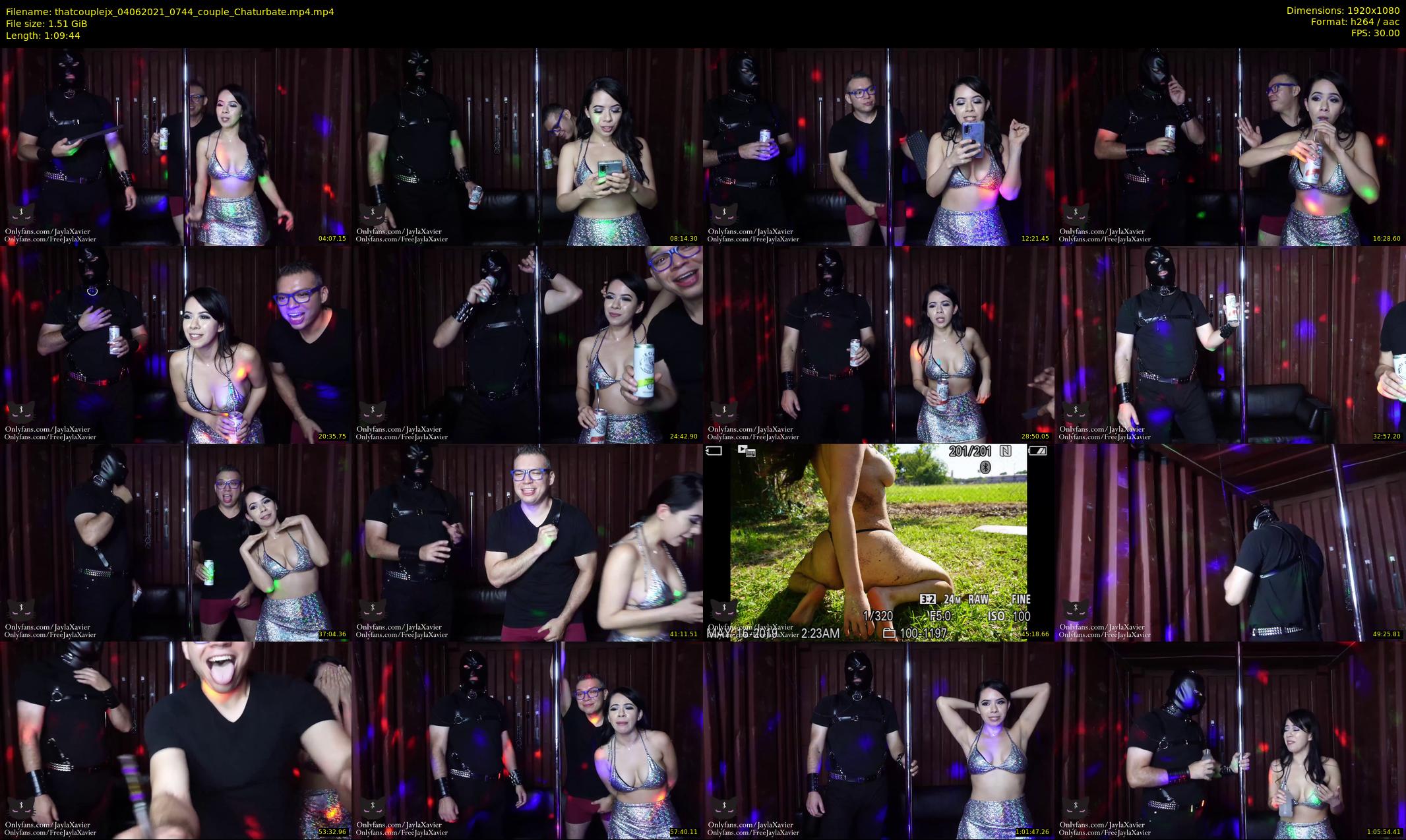 thatcouplejx — 70 minute Chaturbate couple cam show recording, 1080p, Jun 4, 2021