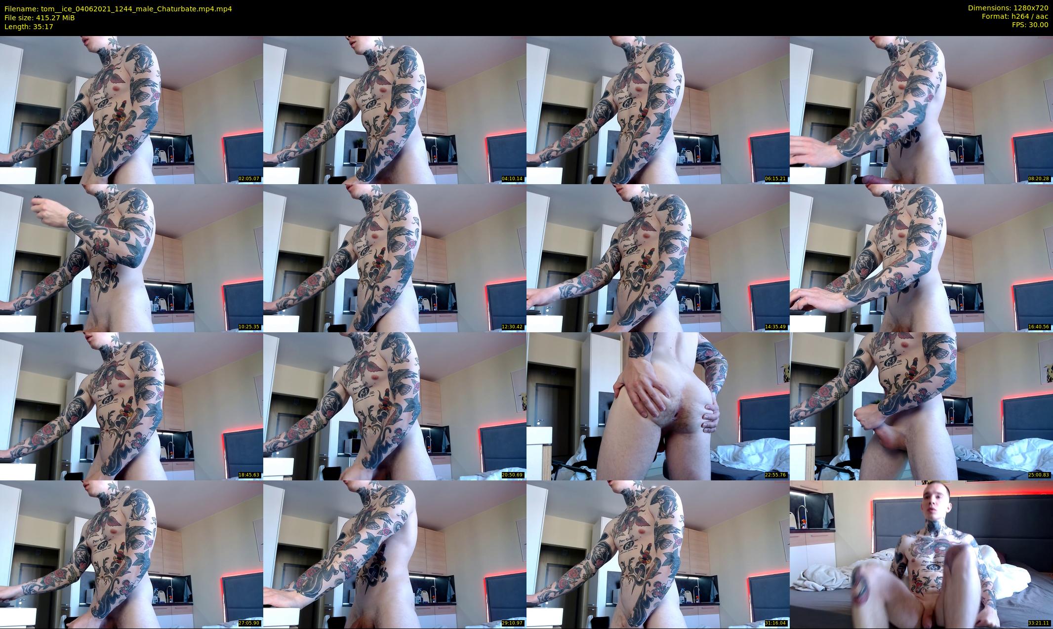 tom__ice — 36 minute Chaturbate male cam show recording, 720p, Jun 4, 2021