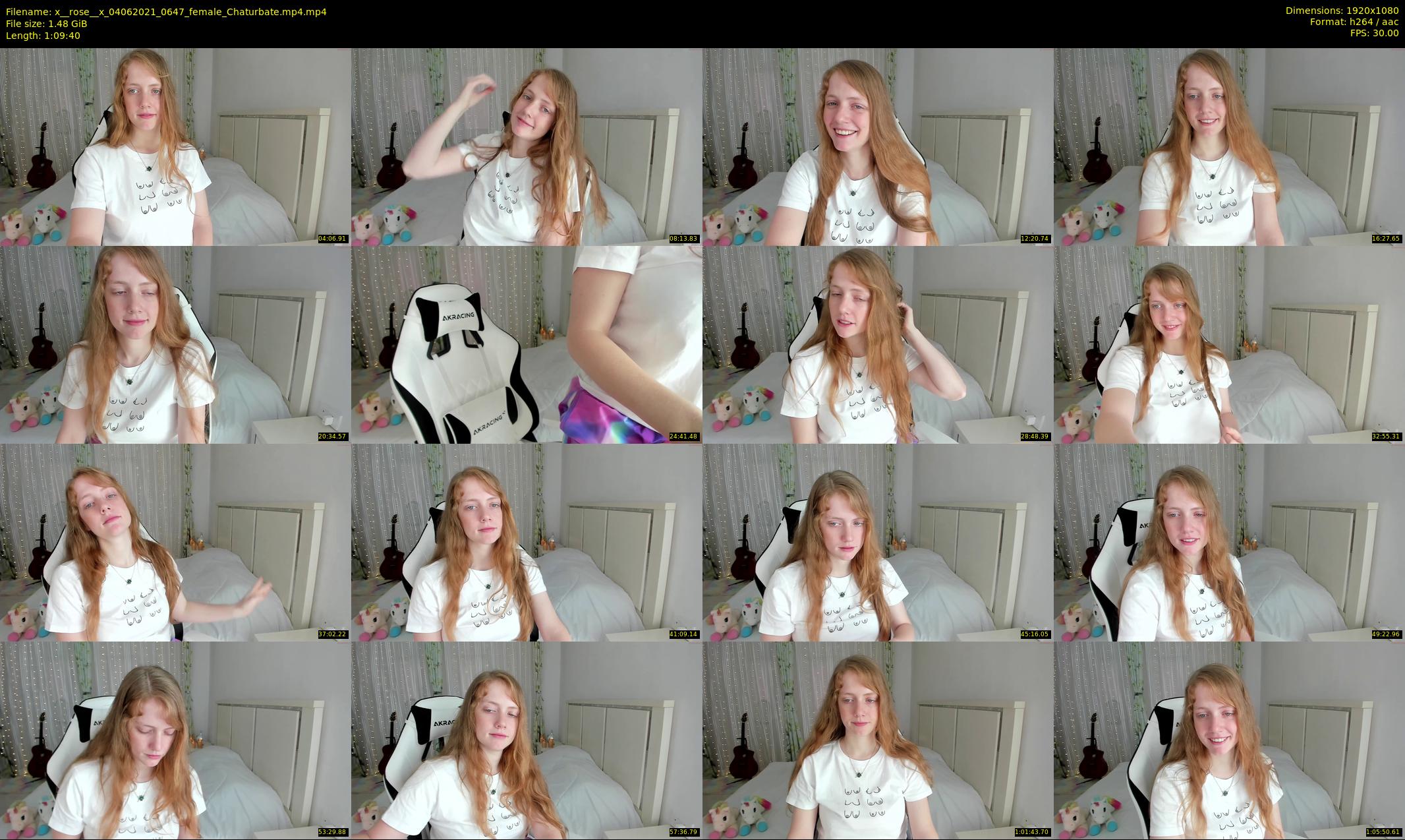 x__rose__x — 70 minute Chaturbate female cam show recording, 1080p, Jun 4, 2021