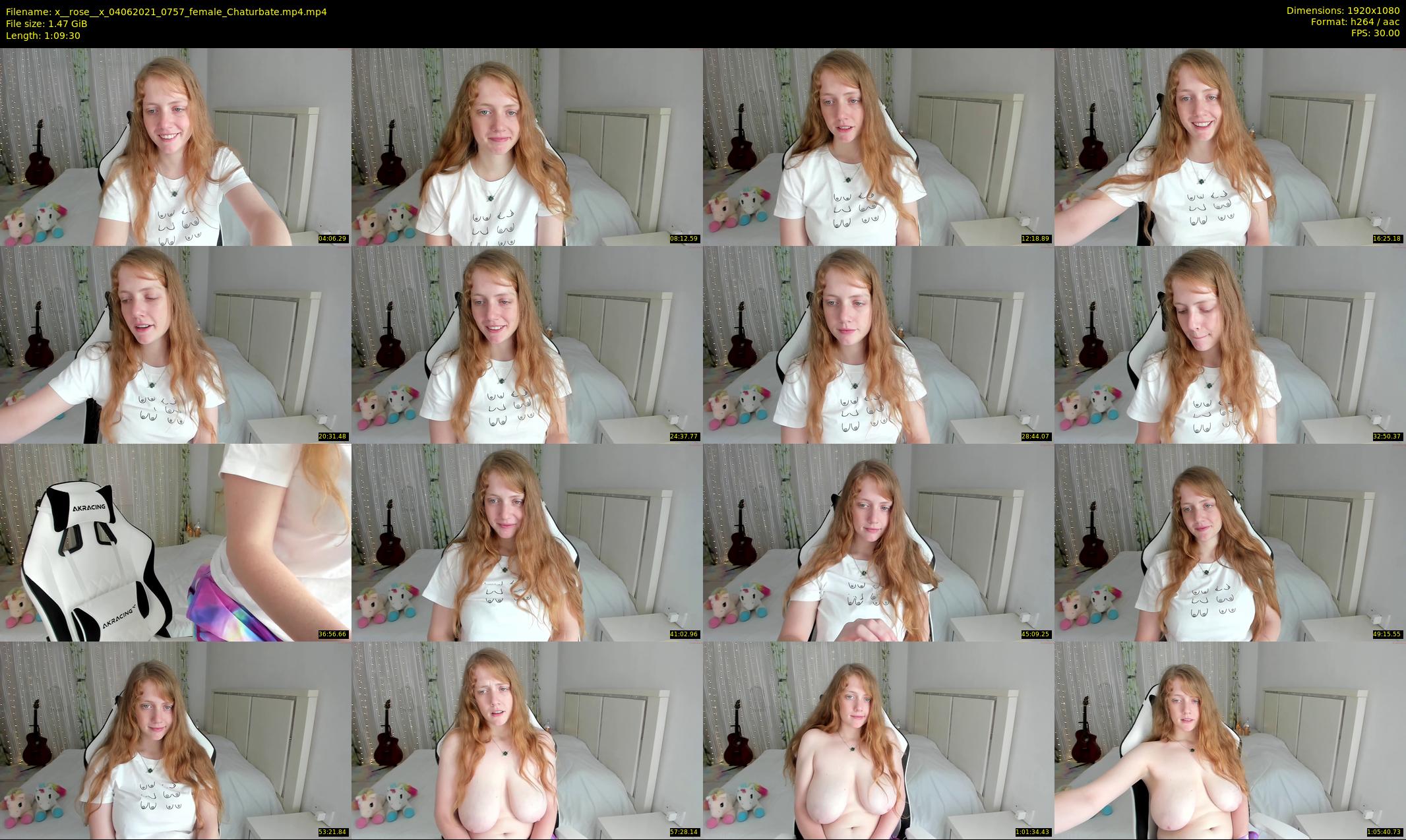 x__rose__x — 70 minute Chaturbate female cam show recording, 1080p, Jun 4, 2021