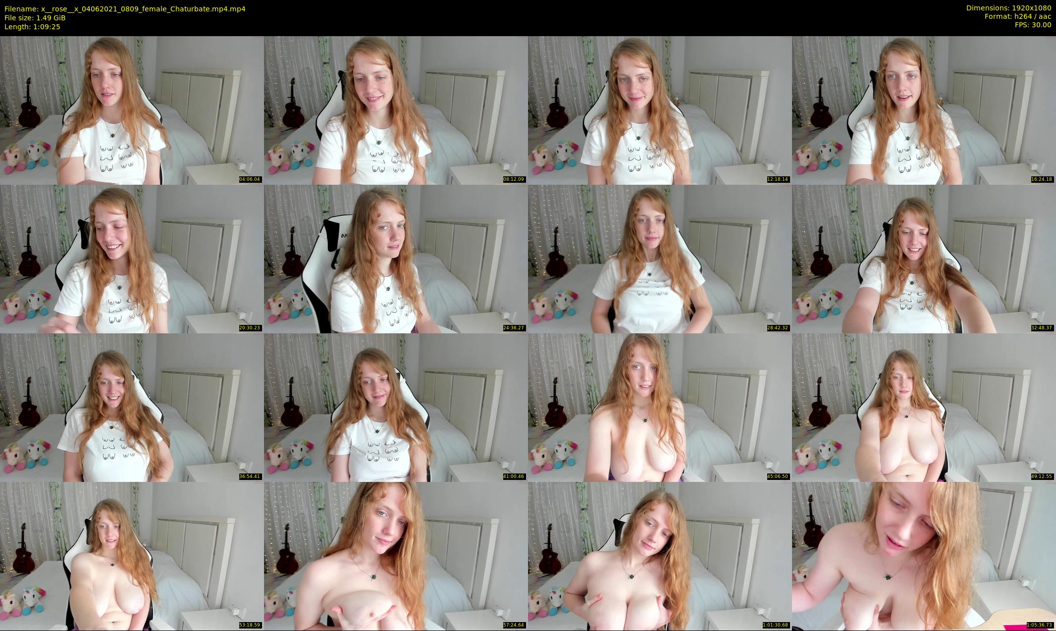 x__rose__x — 70 minute Chaturbate female cam show recording, 1080p, Jun 4, 2021