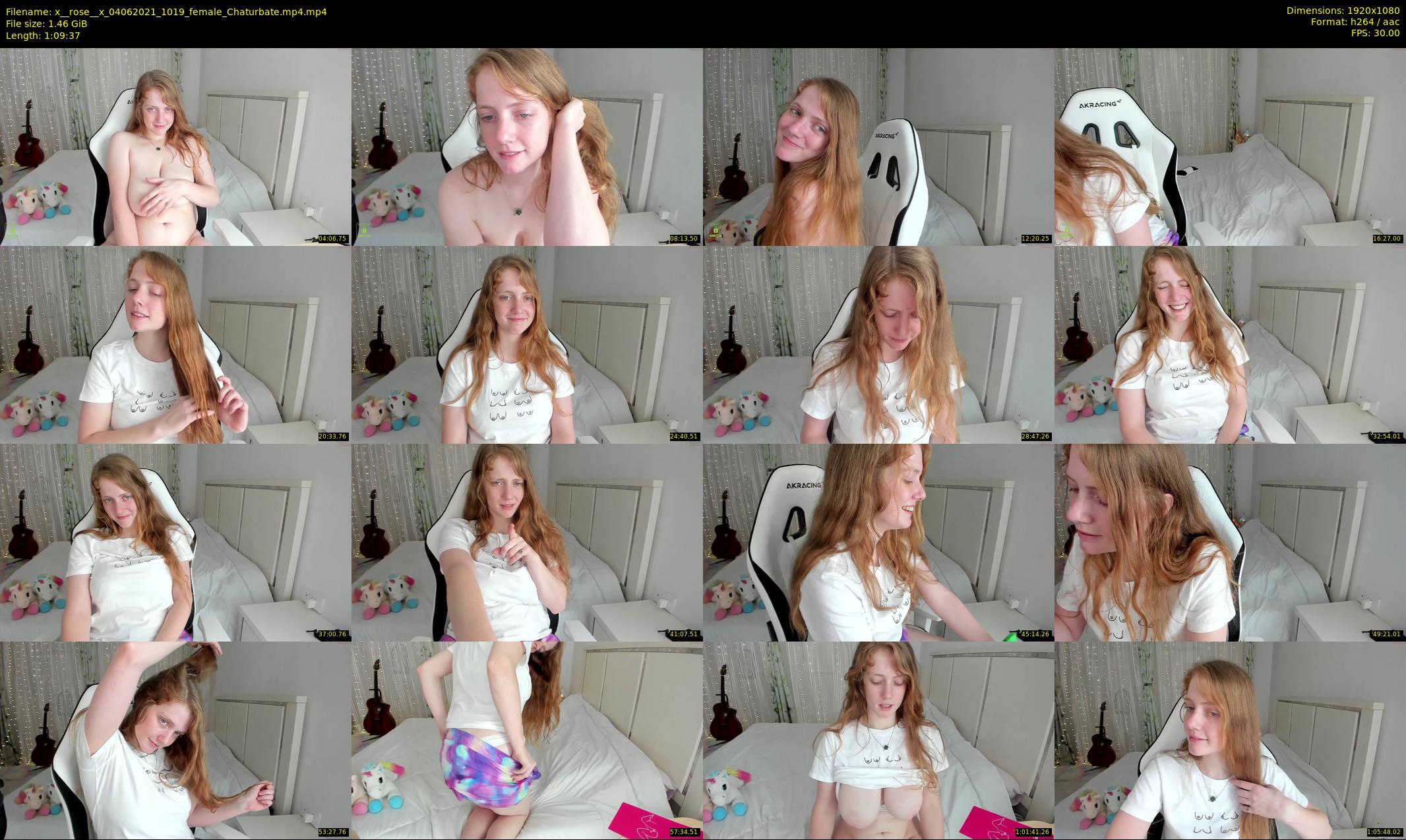 x__rose__x — 70 minute Chaturbate female cam show recording, 1080p, Jun 4, 2021