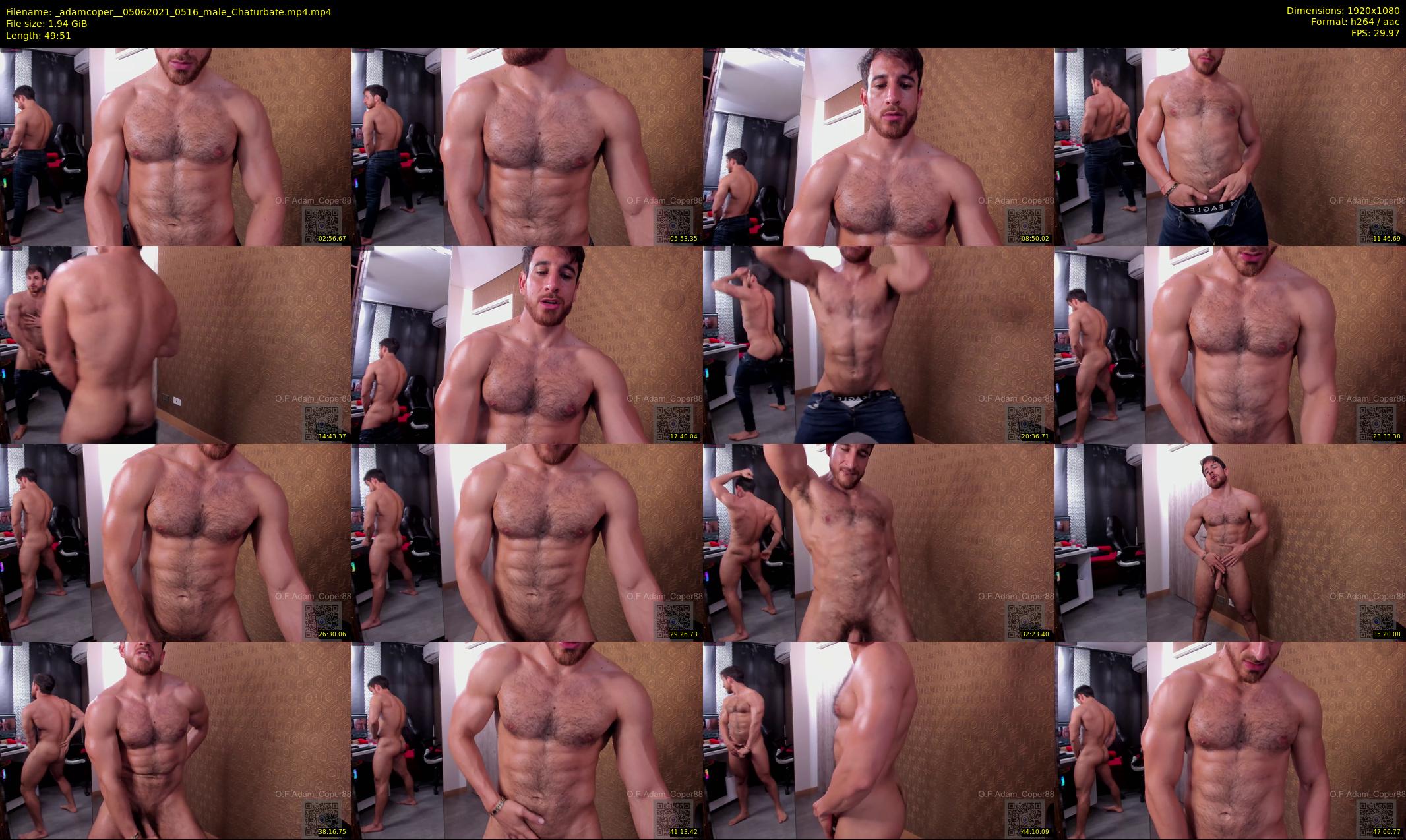 _adamcoper_ — 50 minute Chaturbate male cam show recording, 1080p, Jun 5, 2021