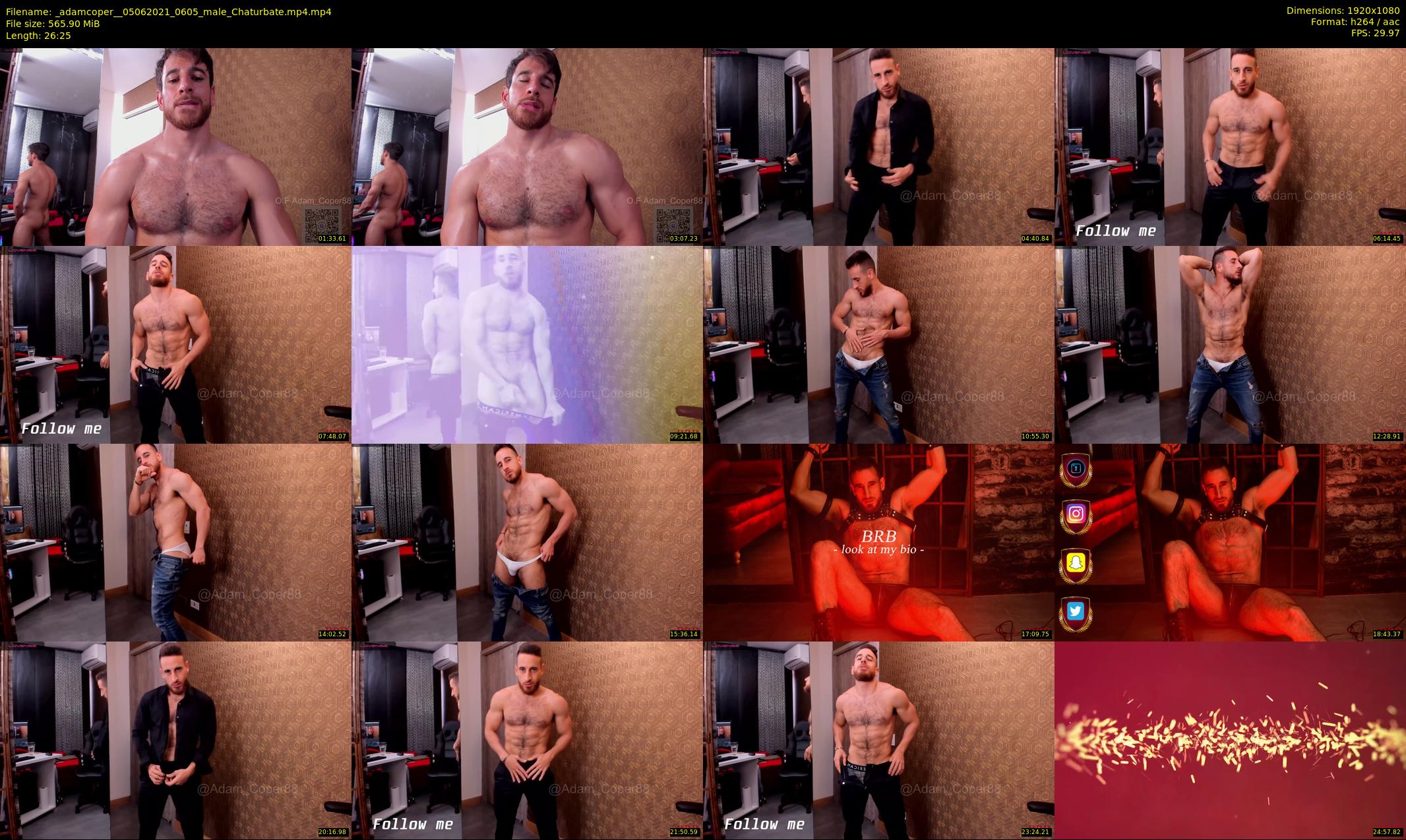 _adamcoper_ — 27 minute Chaturbate male cam show recording, 1080p, Jun 5, 2021