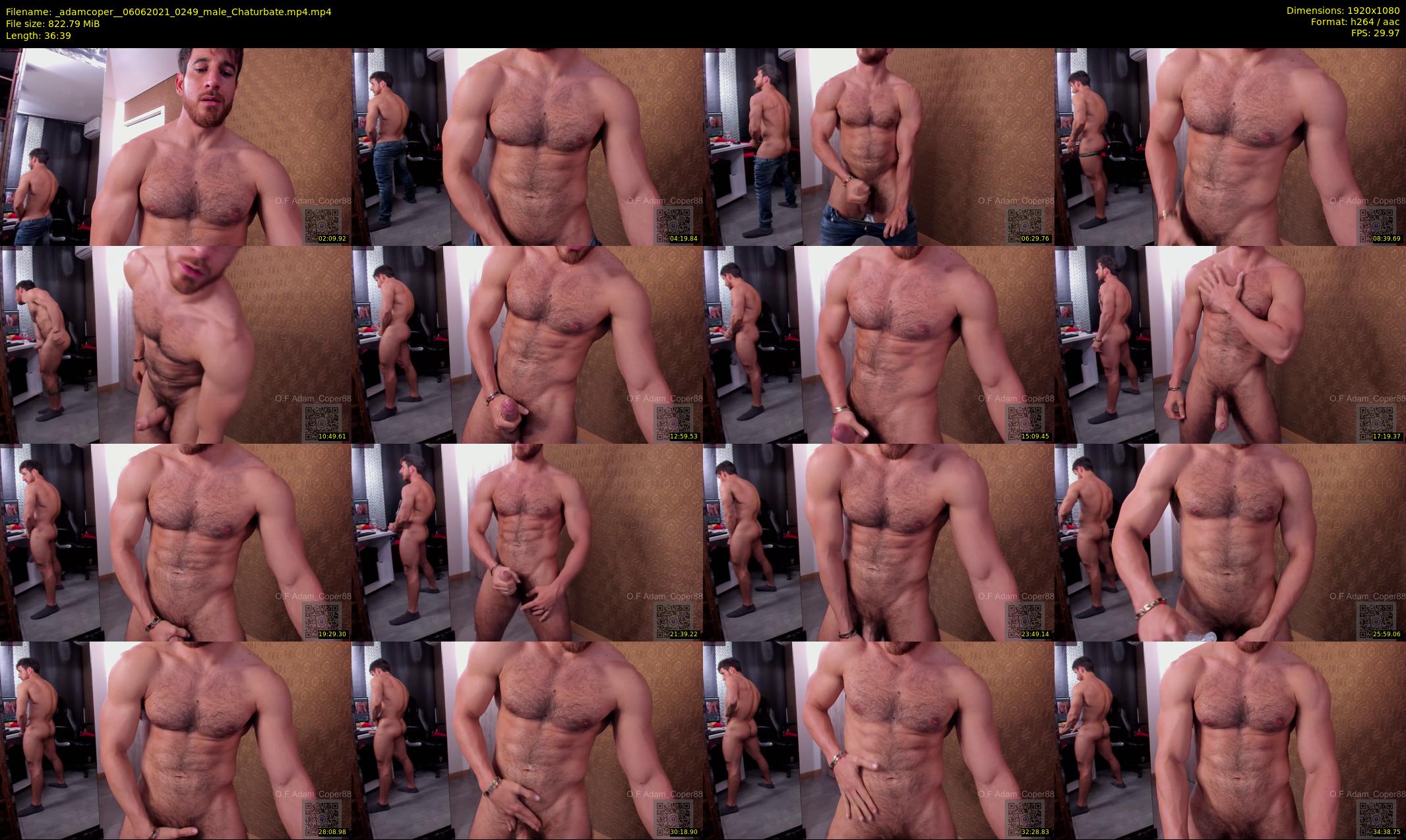 _adamcoper_ — 37 minute Chaturbate male cam show recording, 1080p, Jun 6, 2021