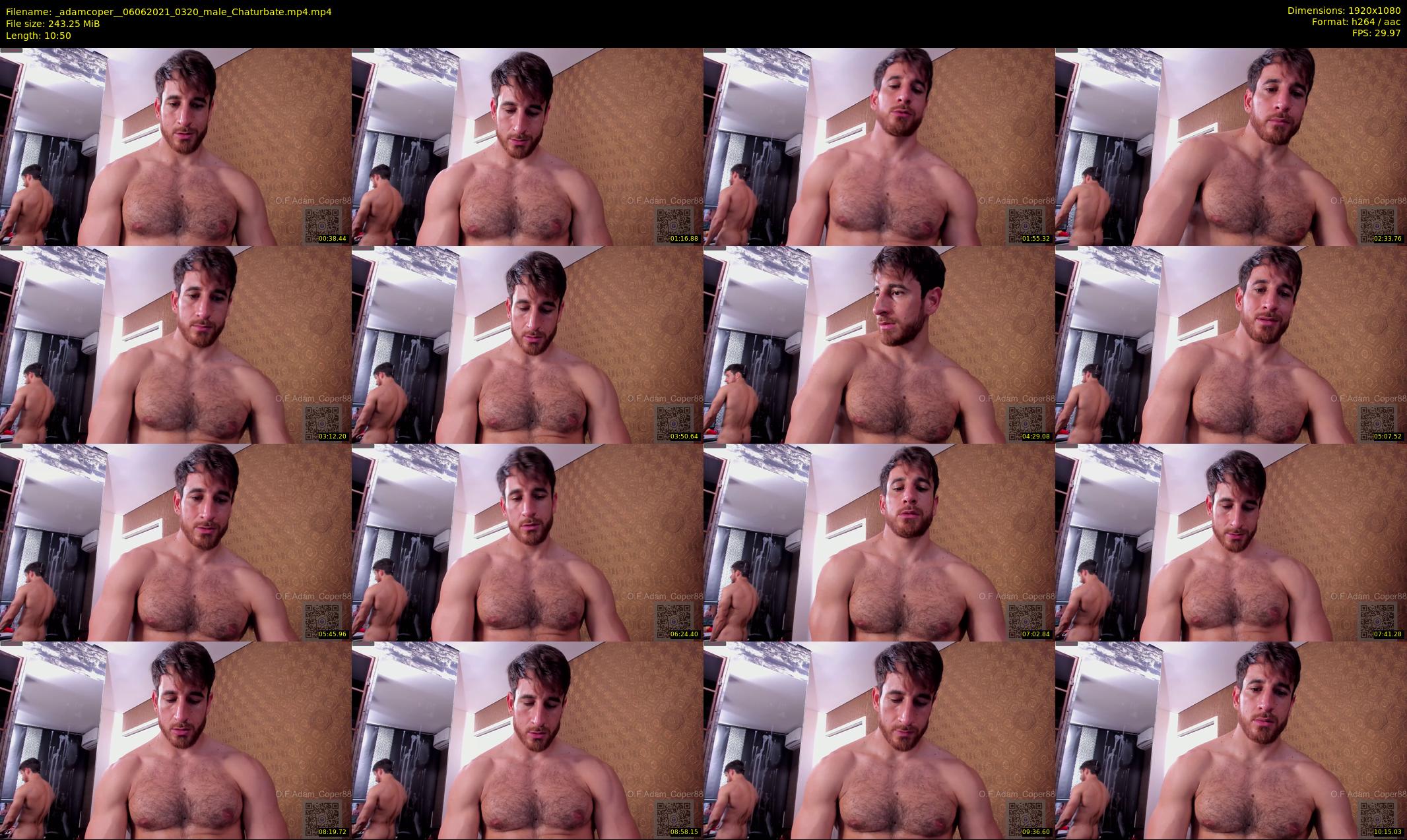 _adamcoper_ — 11 minute Chaturbate male cam show recording, 1080p, Jun 6, 2021