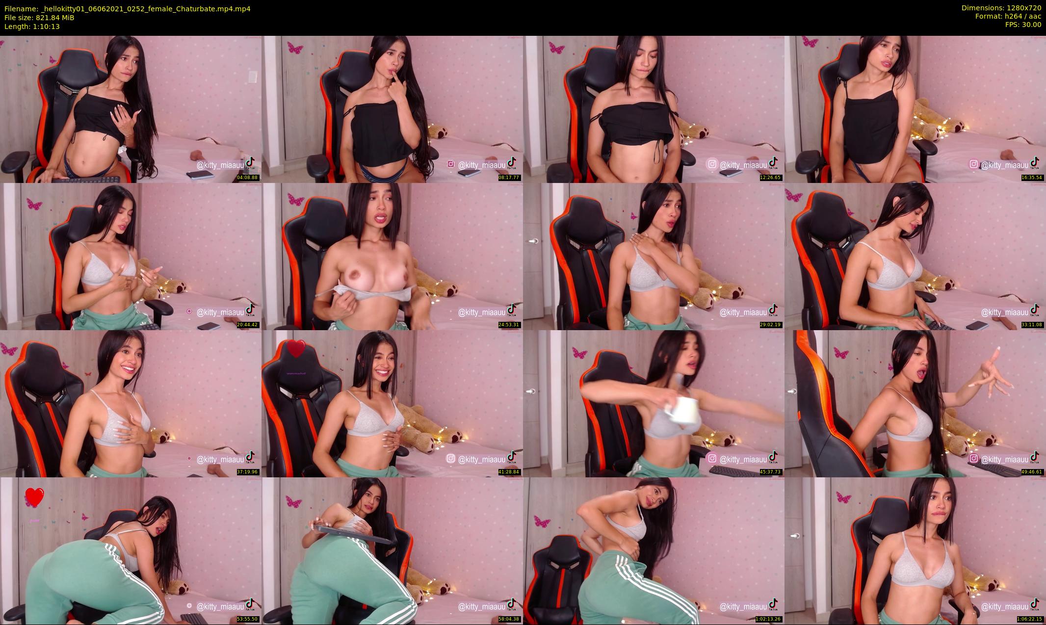 _hellokitty01 — 71 minute Chaturbate female cam show recording, 720p, Jun 6, 2021