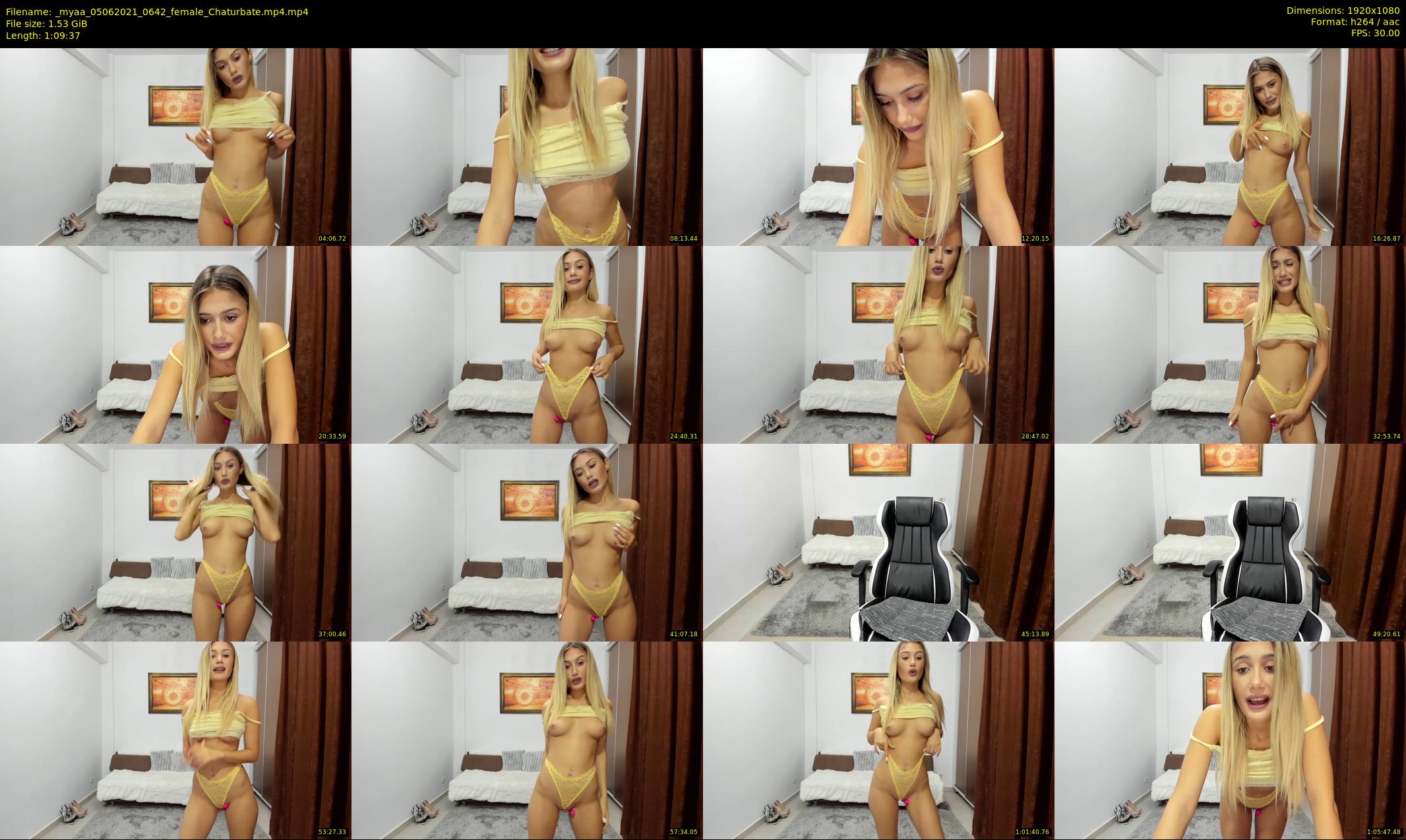 _myaa — 70 minute Chaturbate female cam show recording, 1080p, Jun 5, 2021