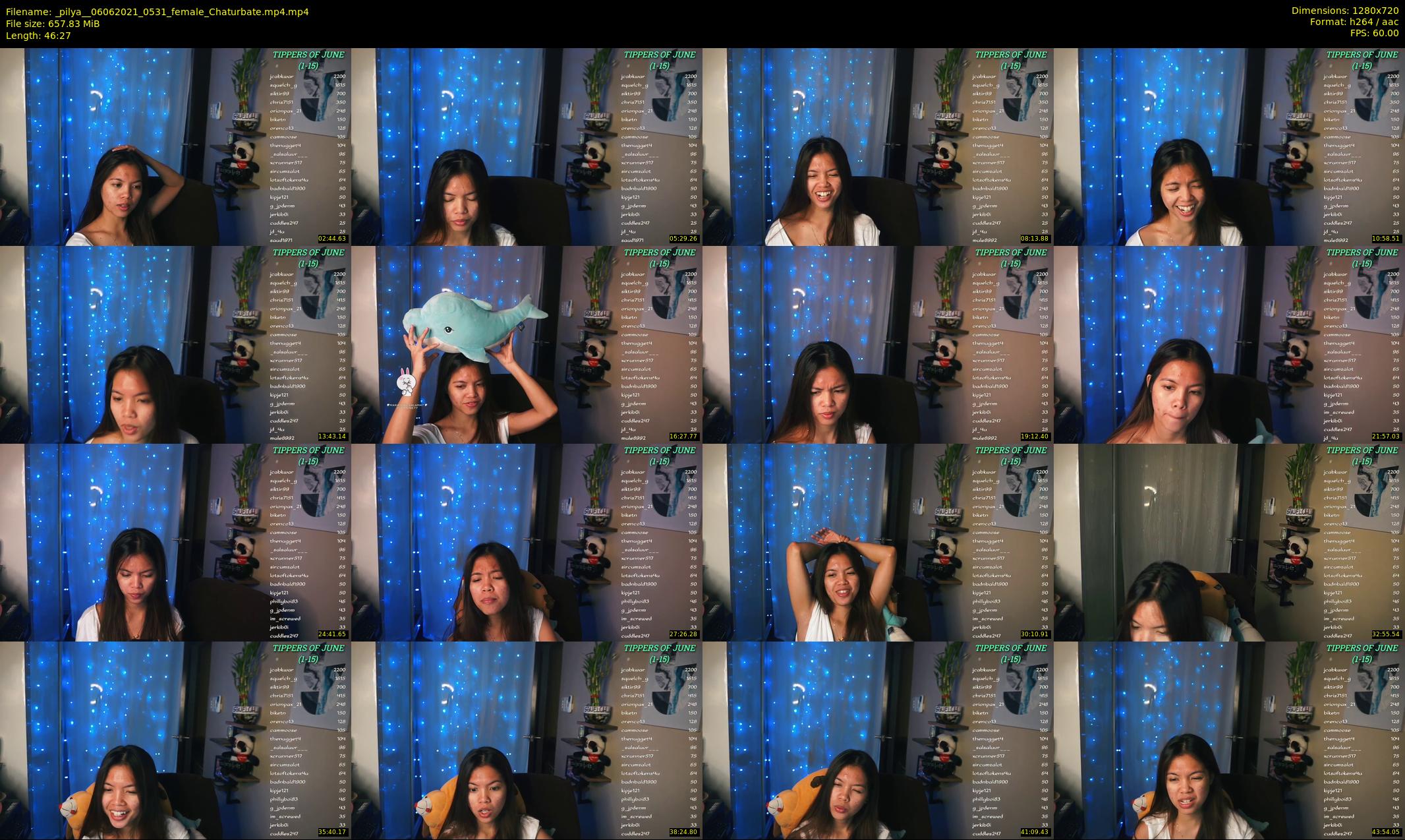 _pilya_ — 47 minute Chaturbate female cam show recording, 720p, Jun 6, 2021