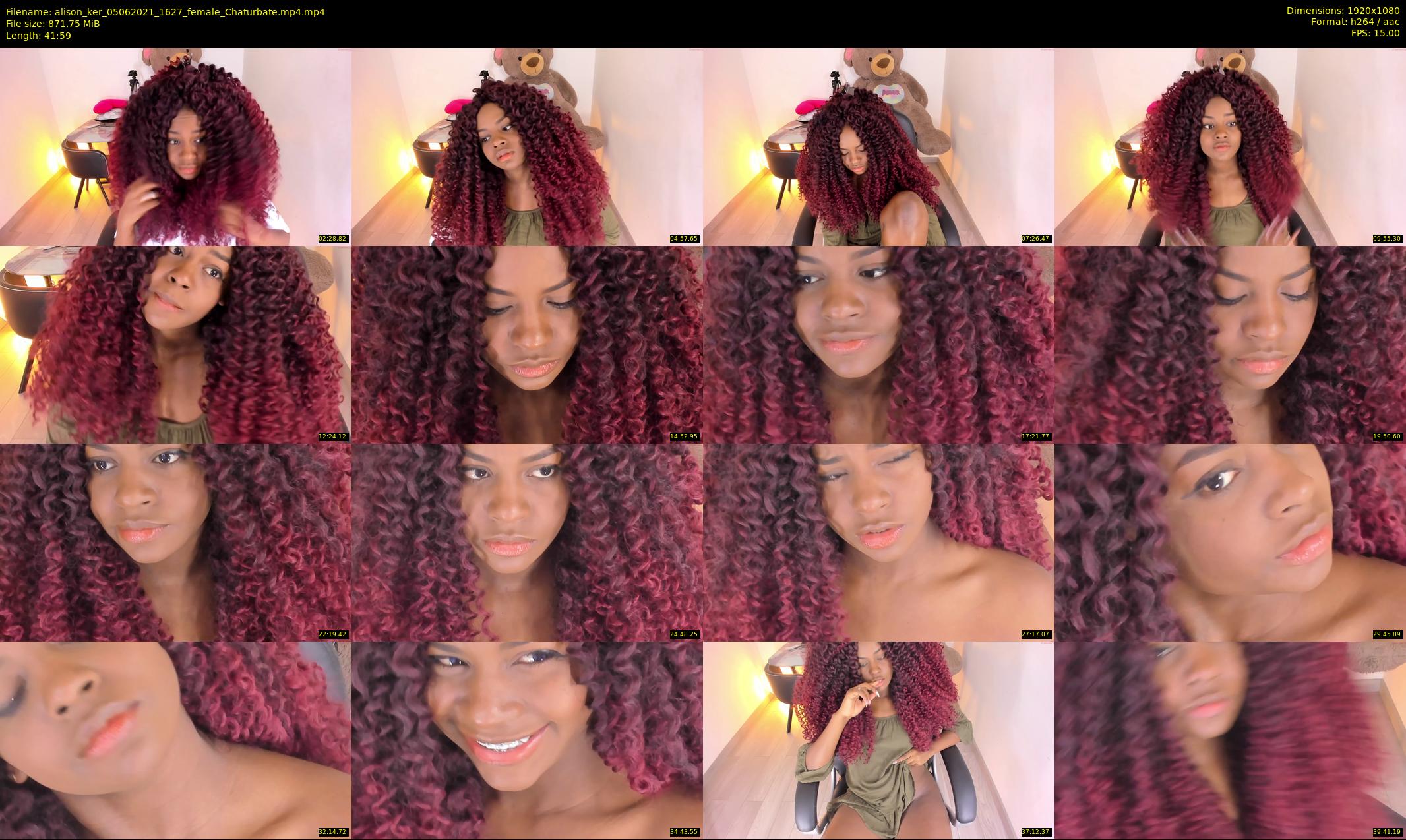 alison_ker — 42 minute Chaturbate female cam show recording, 1080p, Jun 5, 2021