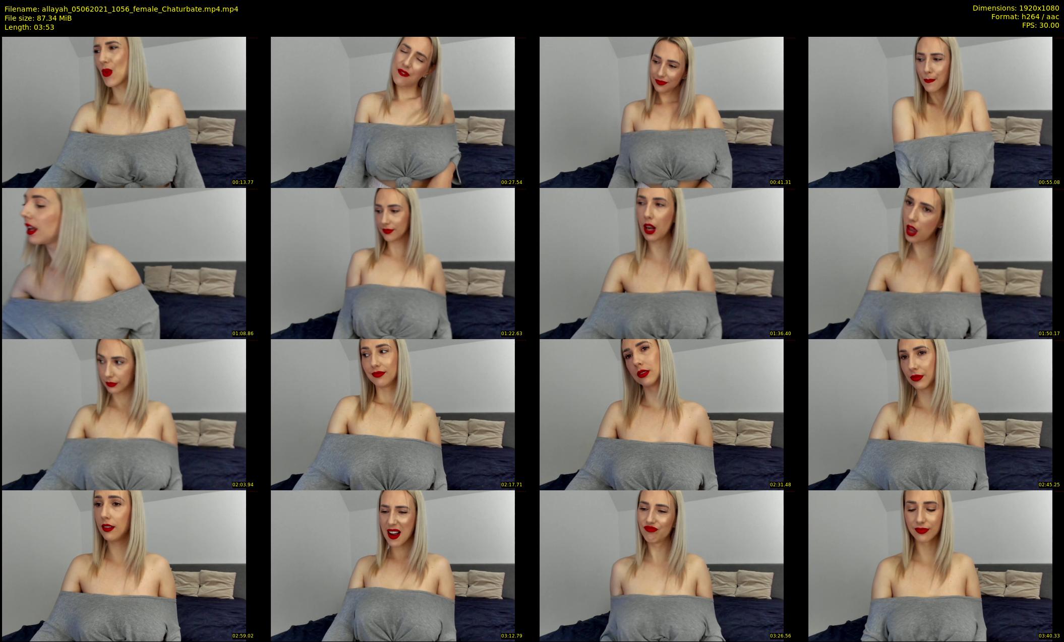 allayah — 4 minute Chaturbate female cam show recording, 1080p, Jun 5, 2021
