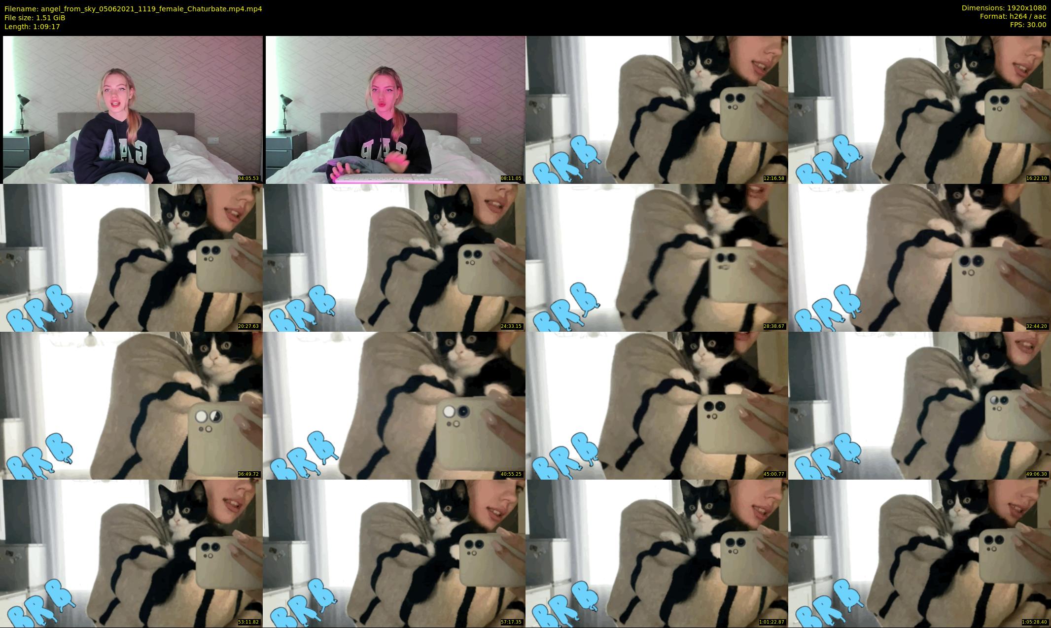 angel_from_sky — 70 minute Chaturbate female cam show recording, 1080p, Jun 5, 2021