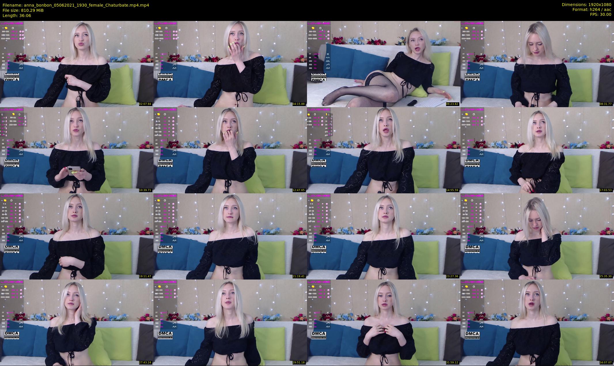 anna_bonbon — 37 minute Chaturbate female cam show recording, 1080p, Jun 5, 2021