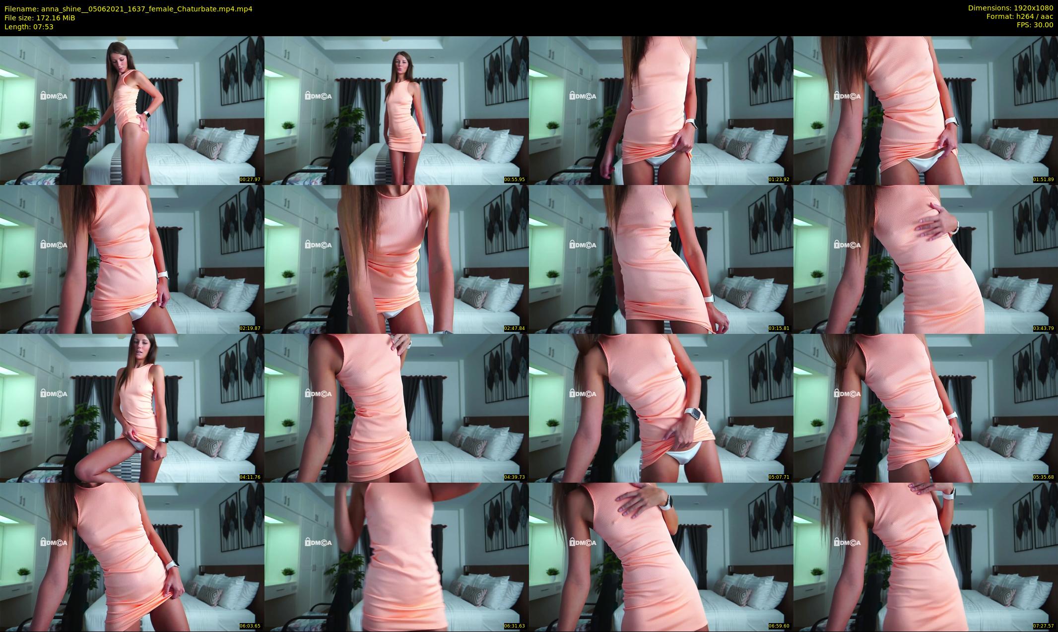 anna_shine_ — 8 minute Chaturbate female cam show recording, 1080p, Jun 5, 2021