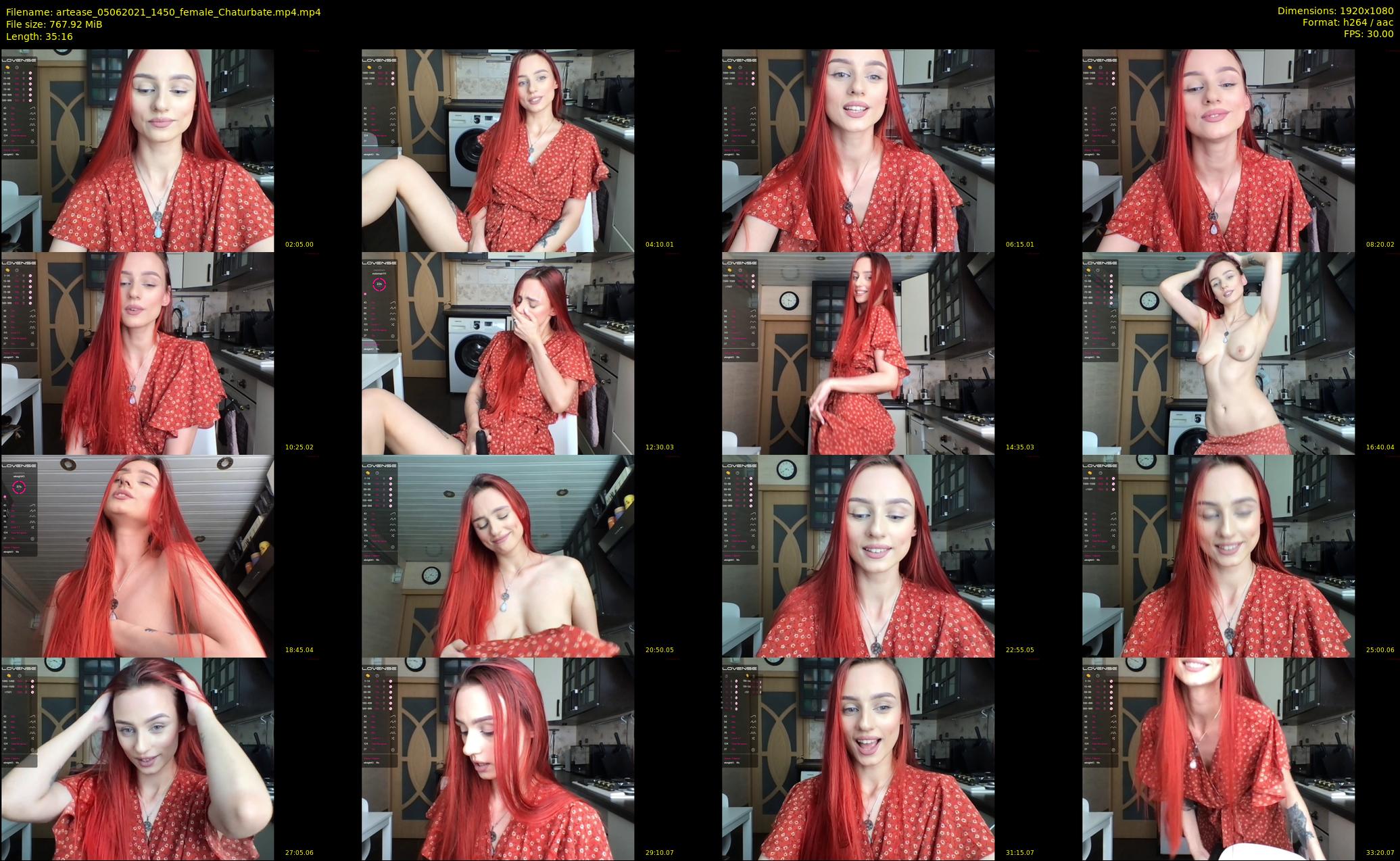 artease — 36 minute Chaturbate female cam show recording, 1080p, Jun 5, 2021