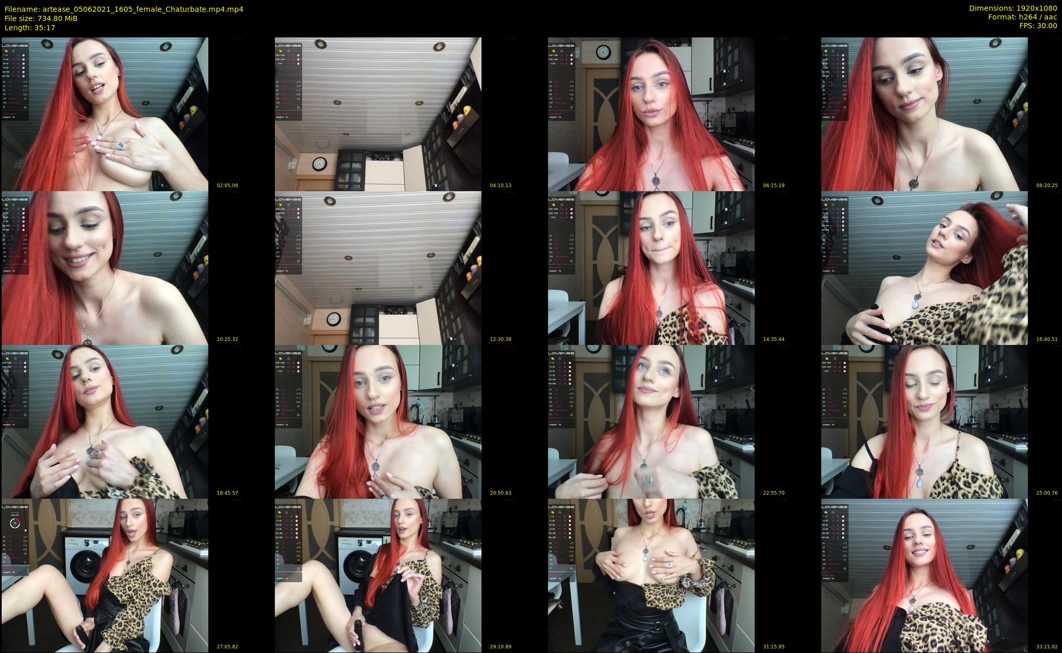artease — 36 minute Chaturbate female cam show recording, 1080p, Jun 5, 2021