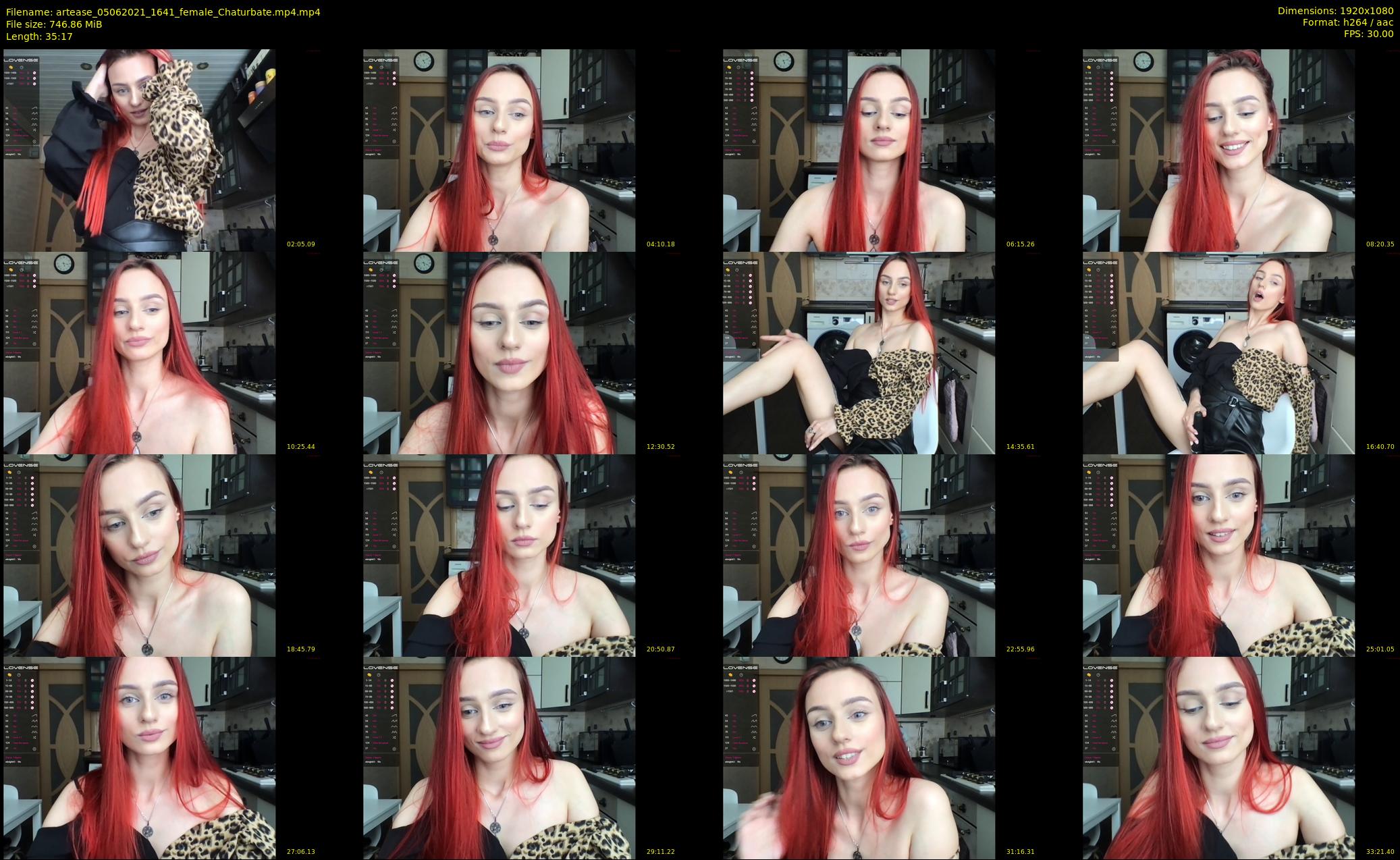 artease — 36 minute Chaturbate female cam show recording, 1080p, Jun 5, 2021