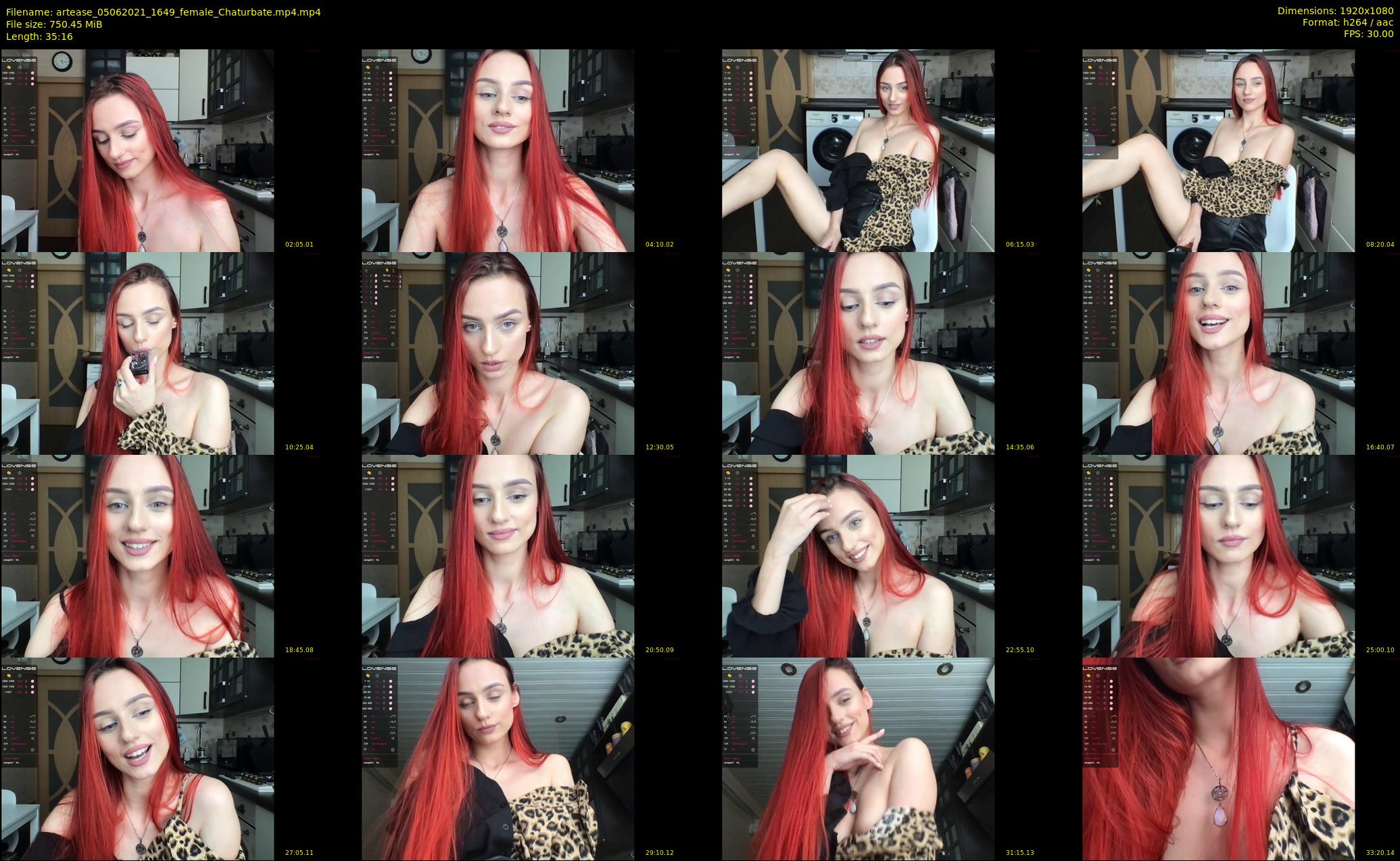 artease — 36 minute Chaturbate female cam show recording, 1080p, Jun 5, 2021