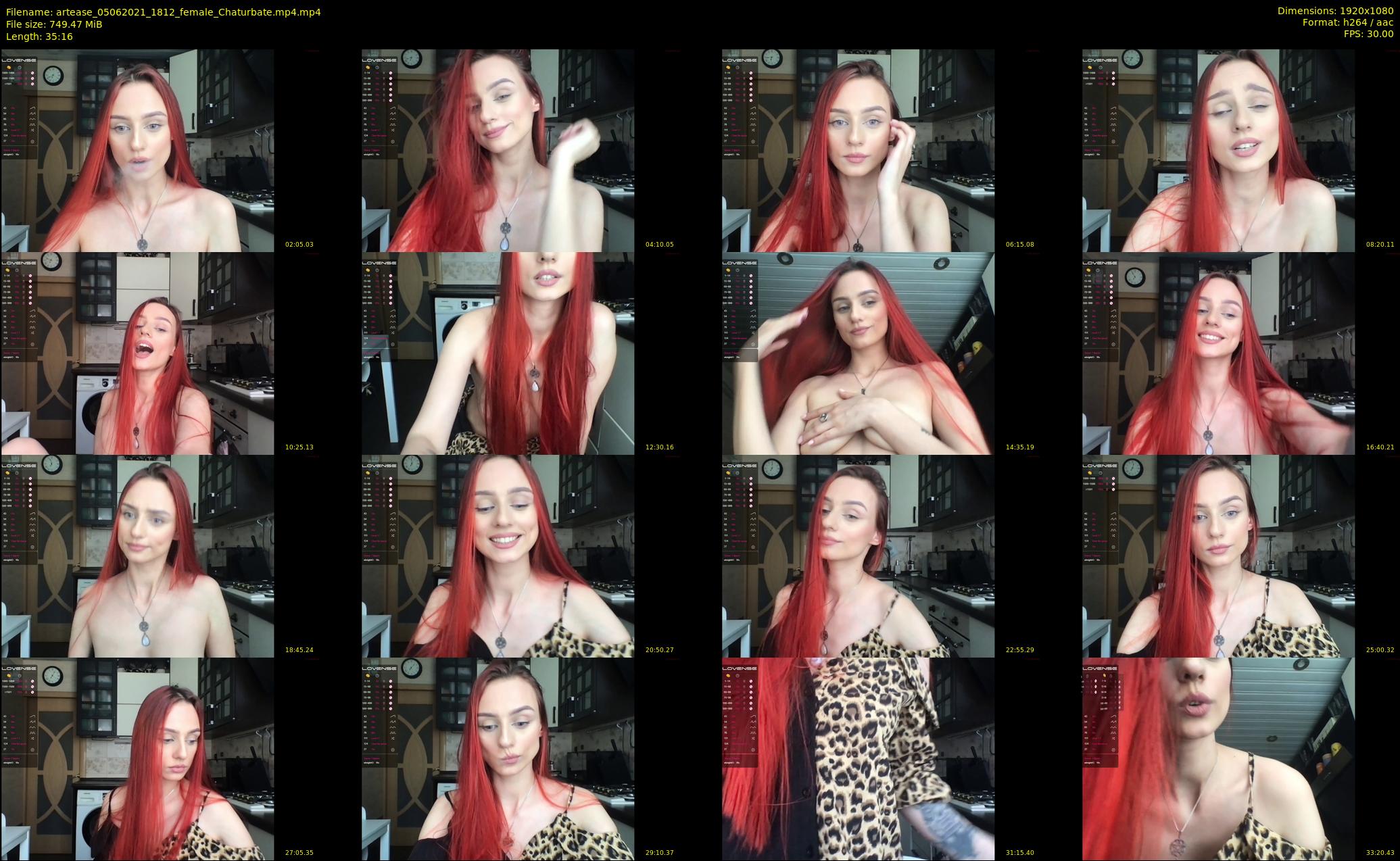 artease — 36 minute Chaturbate female cam show recording, 1080p, Jun 5, 2021