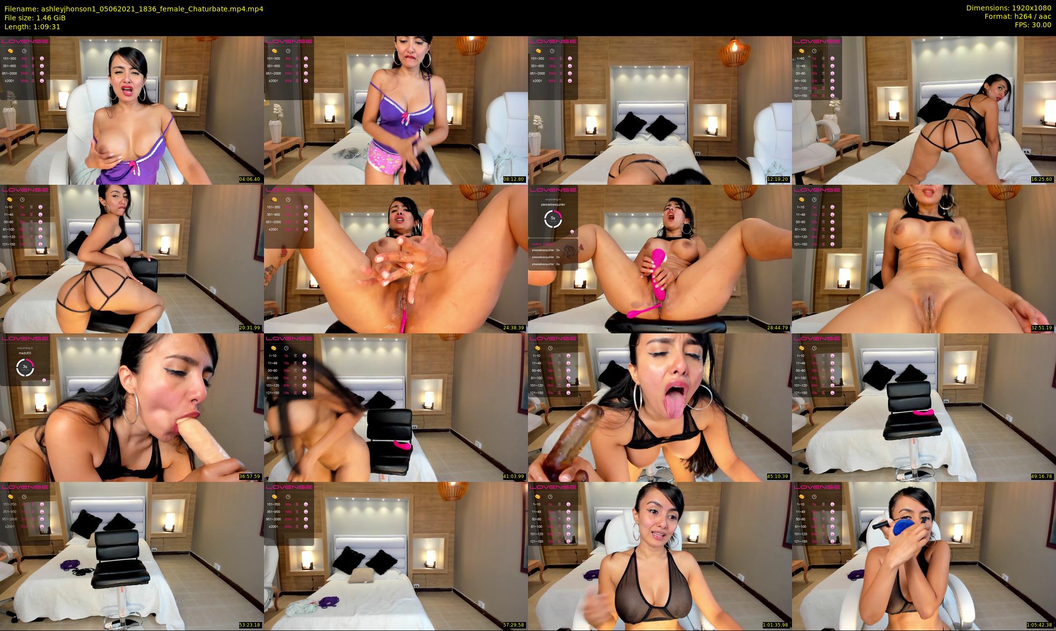 ashleyjhonson1 — 70 minute Chaturbate female cam show recording, 1080p, Jun 5, 2021