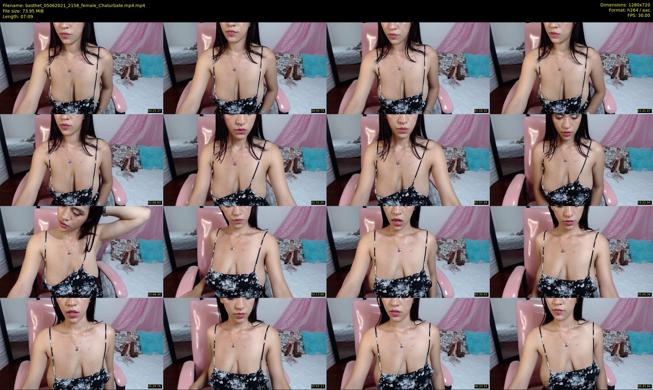 basthet — 8 minute Chaturbate female cam show recording, 720p, Jun 5, 2021