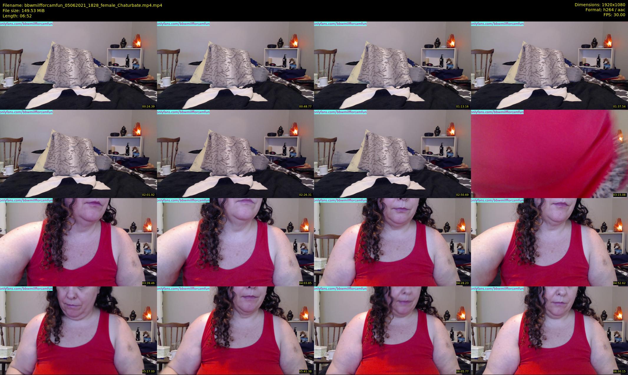 bbwmilfforcamfun — 7 minute Chaturbate female cam show recording, 1080p, Jun 5, 2021