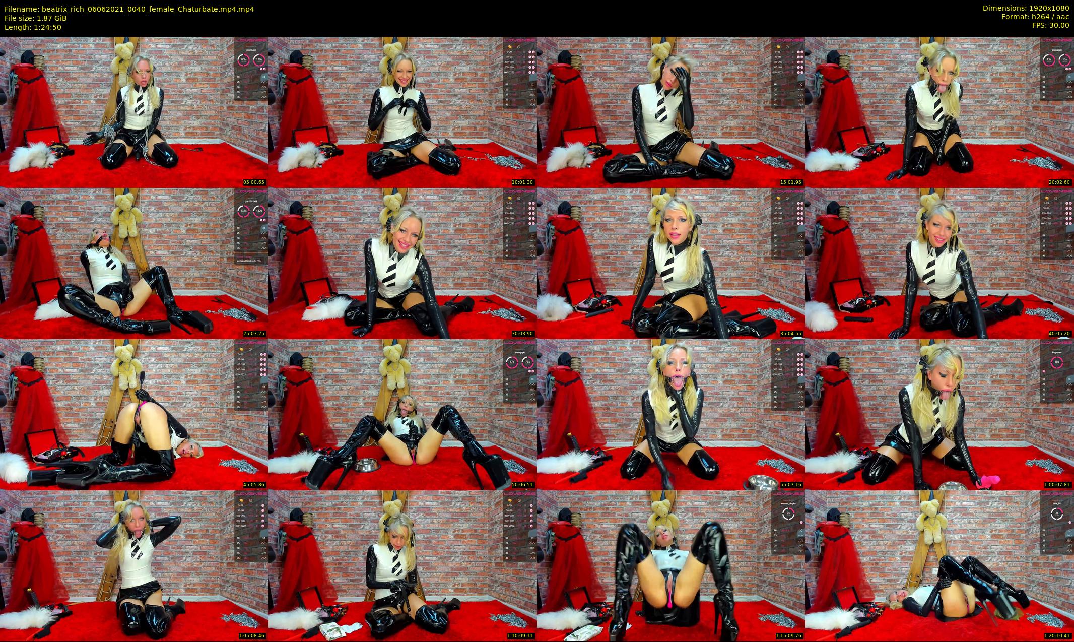 beatrix_rich — 85 minute Chaturbate female cam show recording, 1080p, Jun 6, 2021