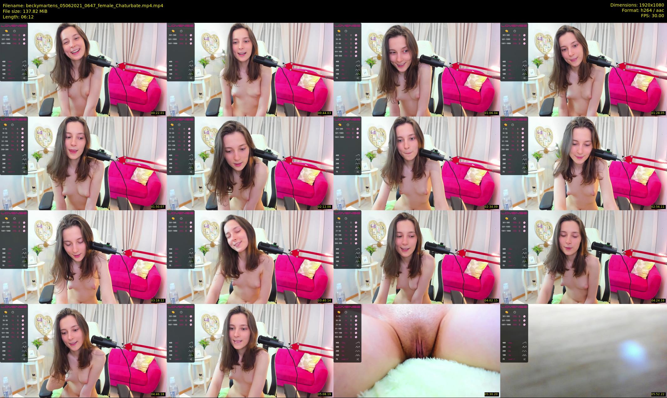 beckymartens — 7 minute Chaturbate female cam show recording, 1080p, Jun 5, 2021
